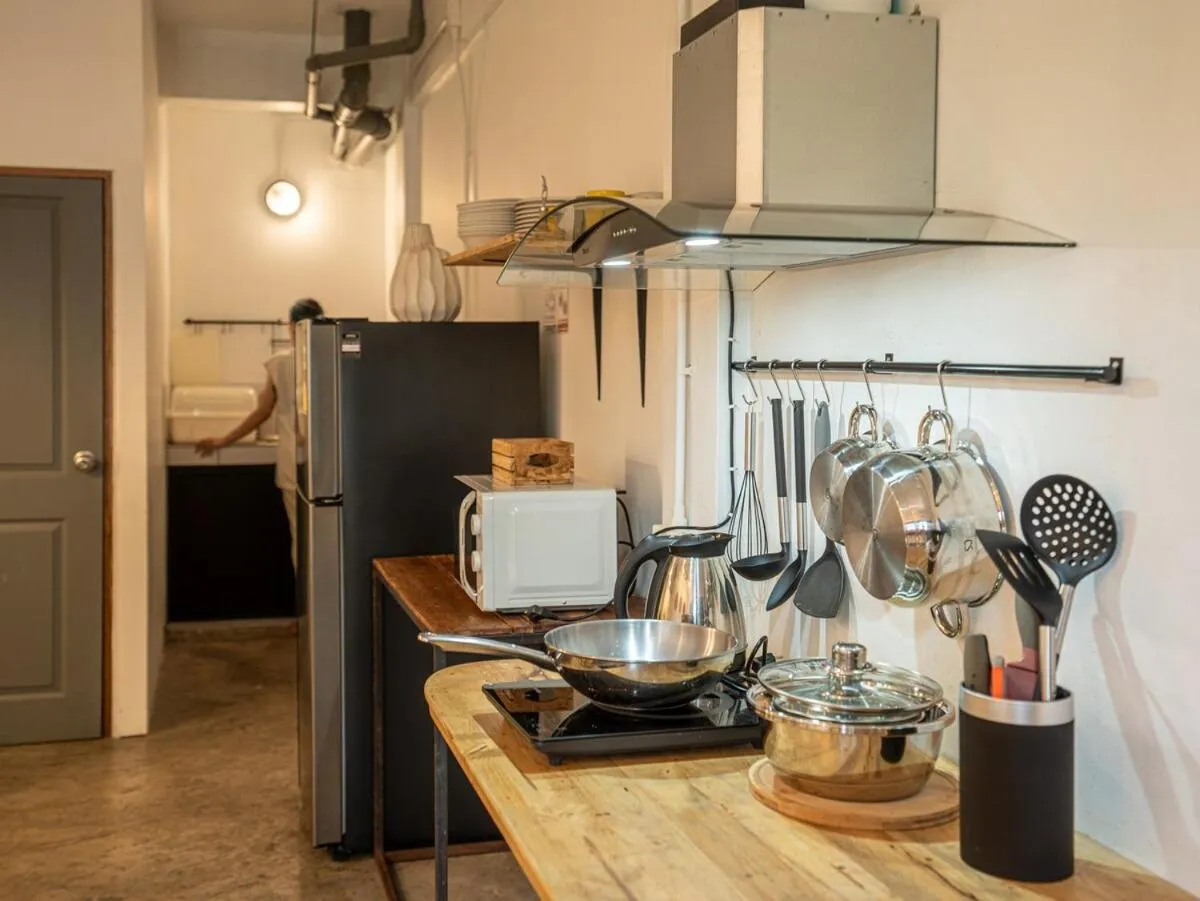 Kitchen or kitchenette in Near One Nimman 4Bedrooms TownHouse