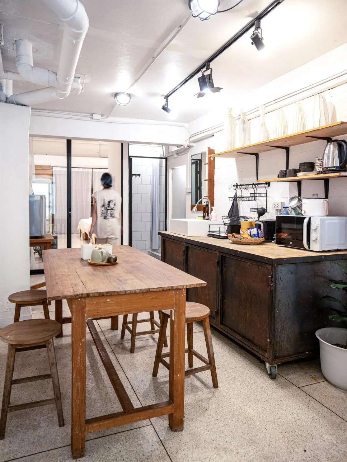 Kitchen or kitchenette in Near One Nimman 1 Bedroom in TownHouse