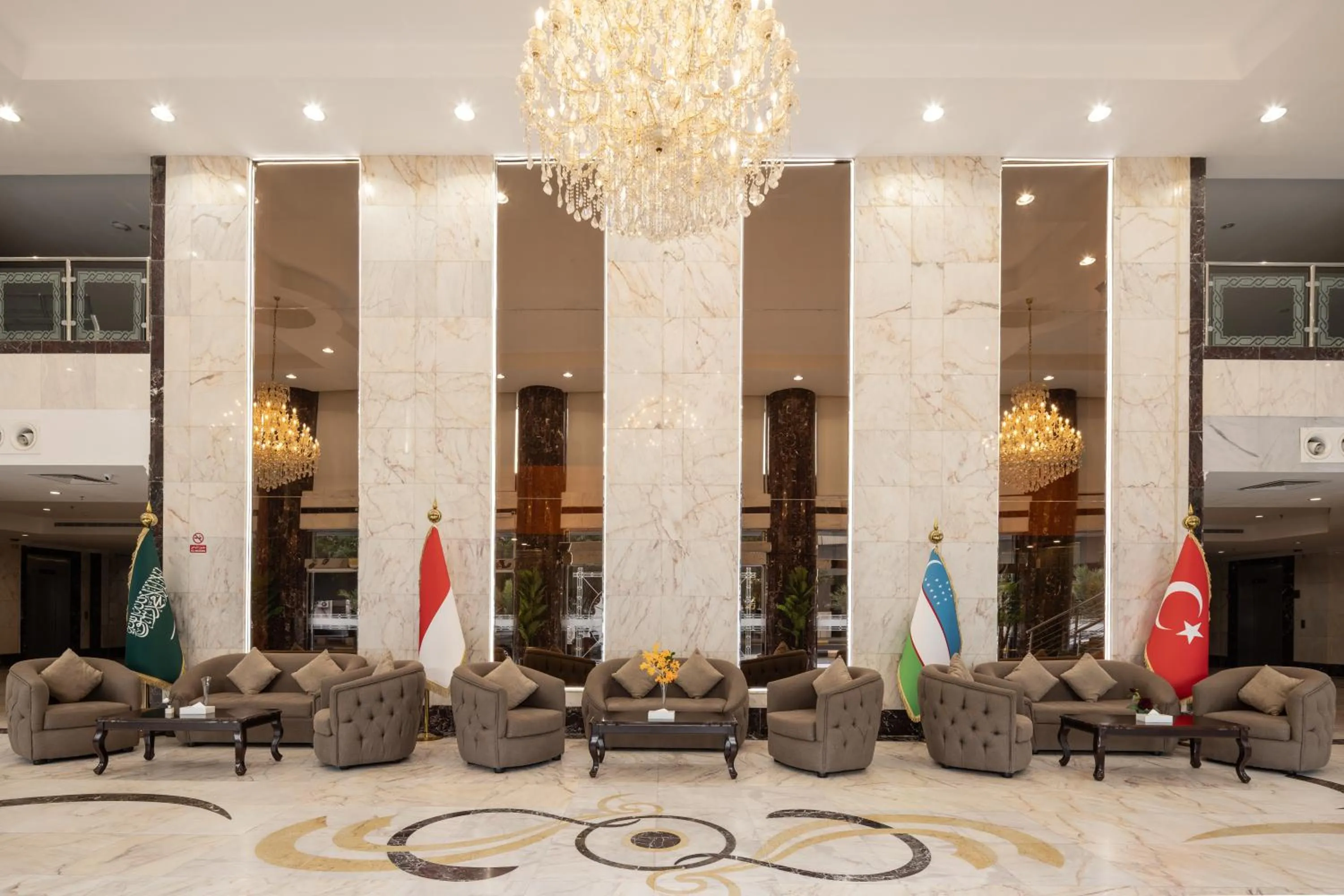 Seating area in Mahd Al Resala 1 Hotel