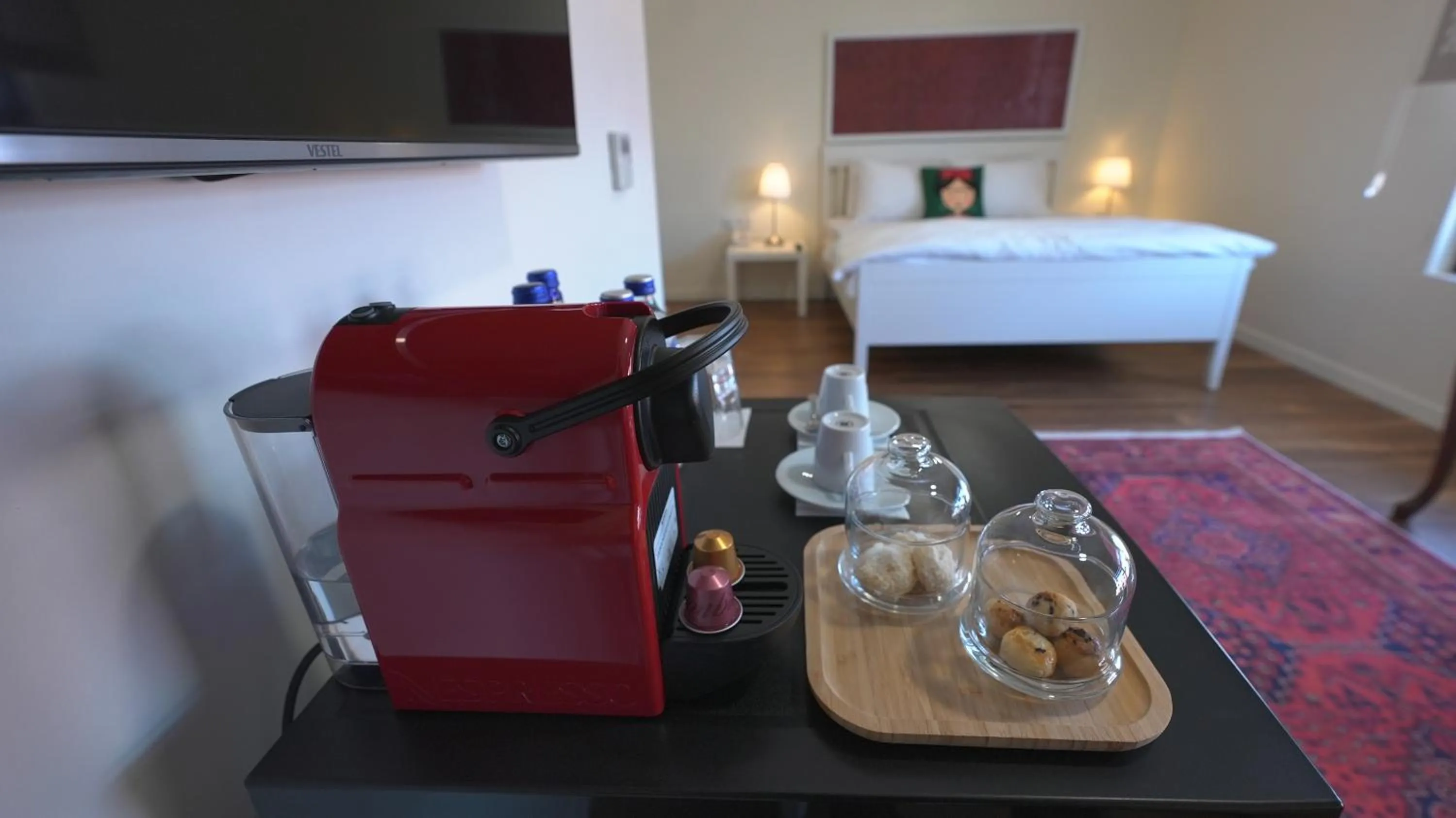 Bed in Pertevniyal Aziziye Hotel