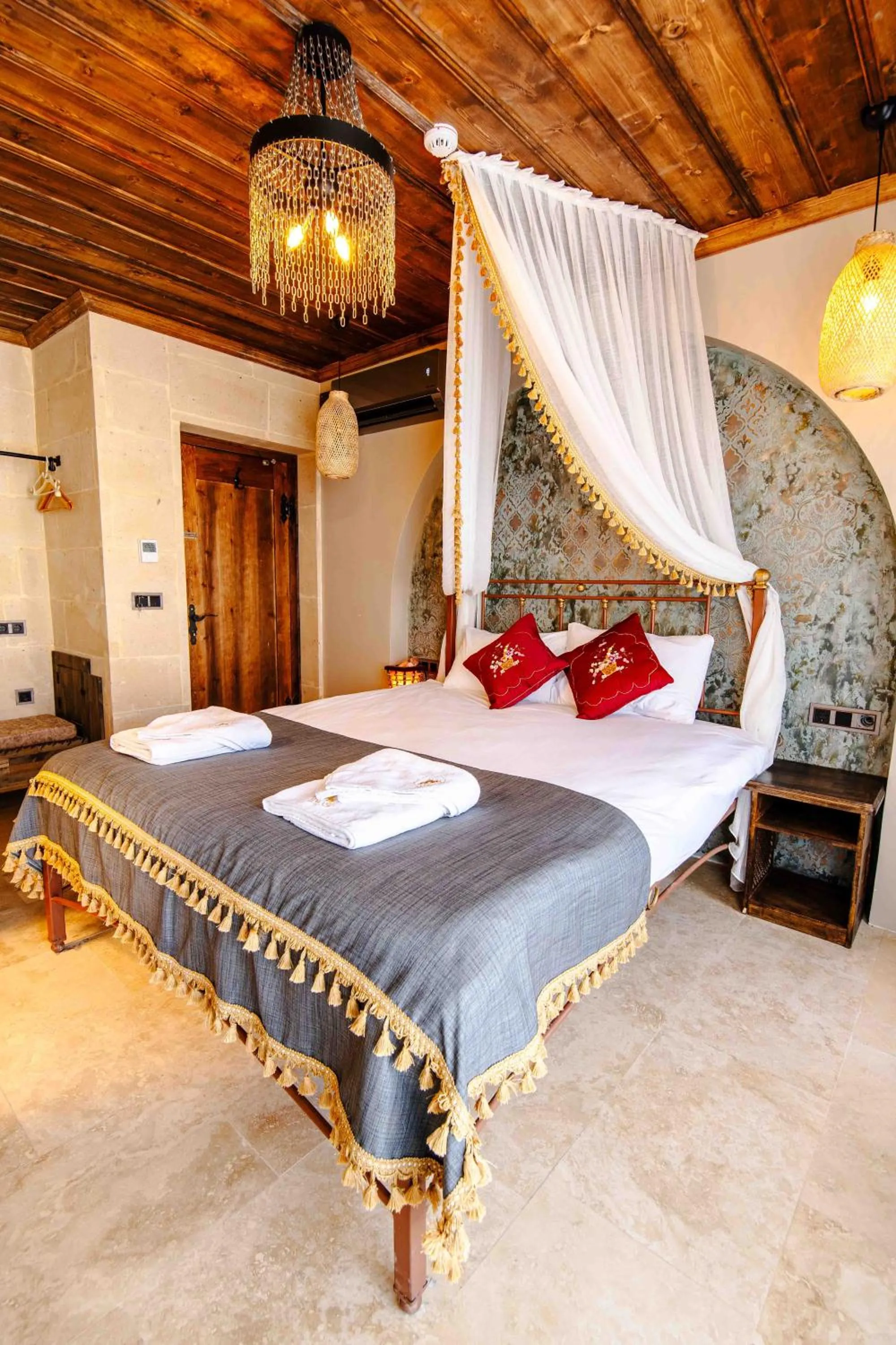 Bed in Alika Castle House