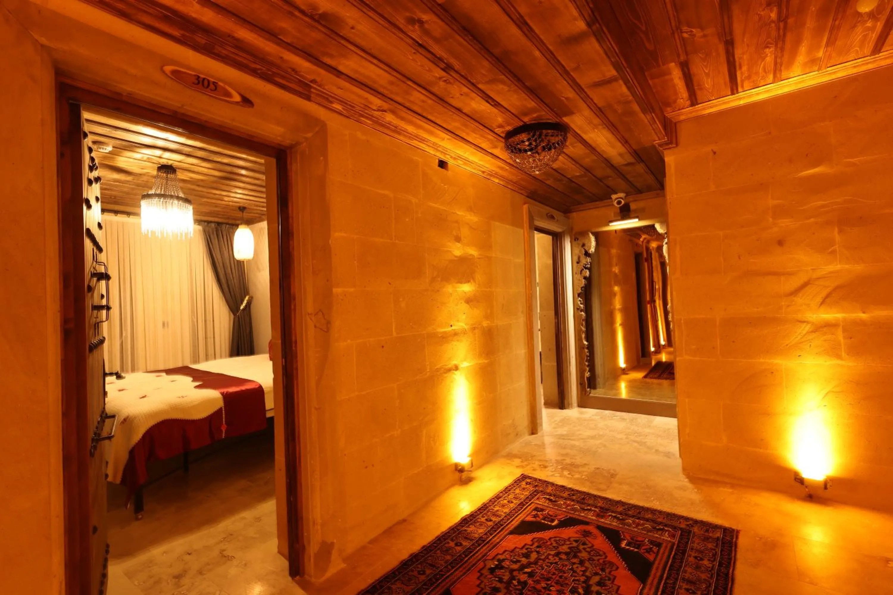 Bed in Alika Castle House