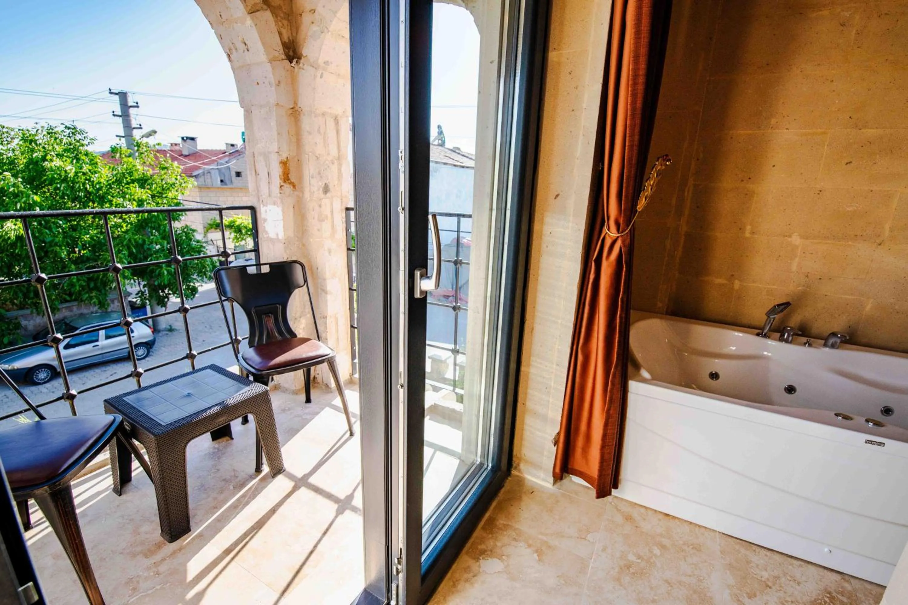 Patio in Alika Castle House