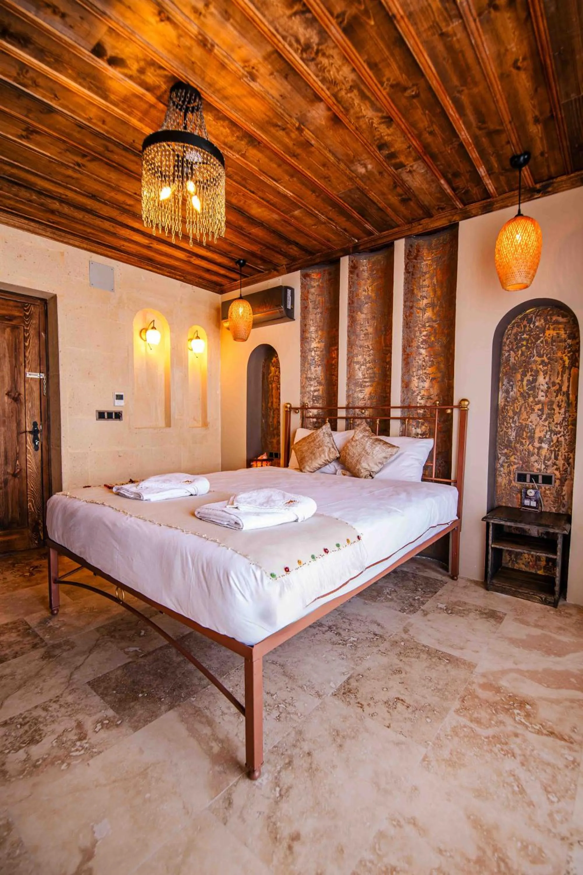 Bed in Alika Castle House