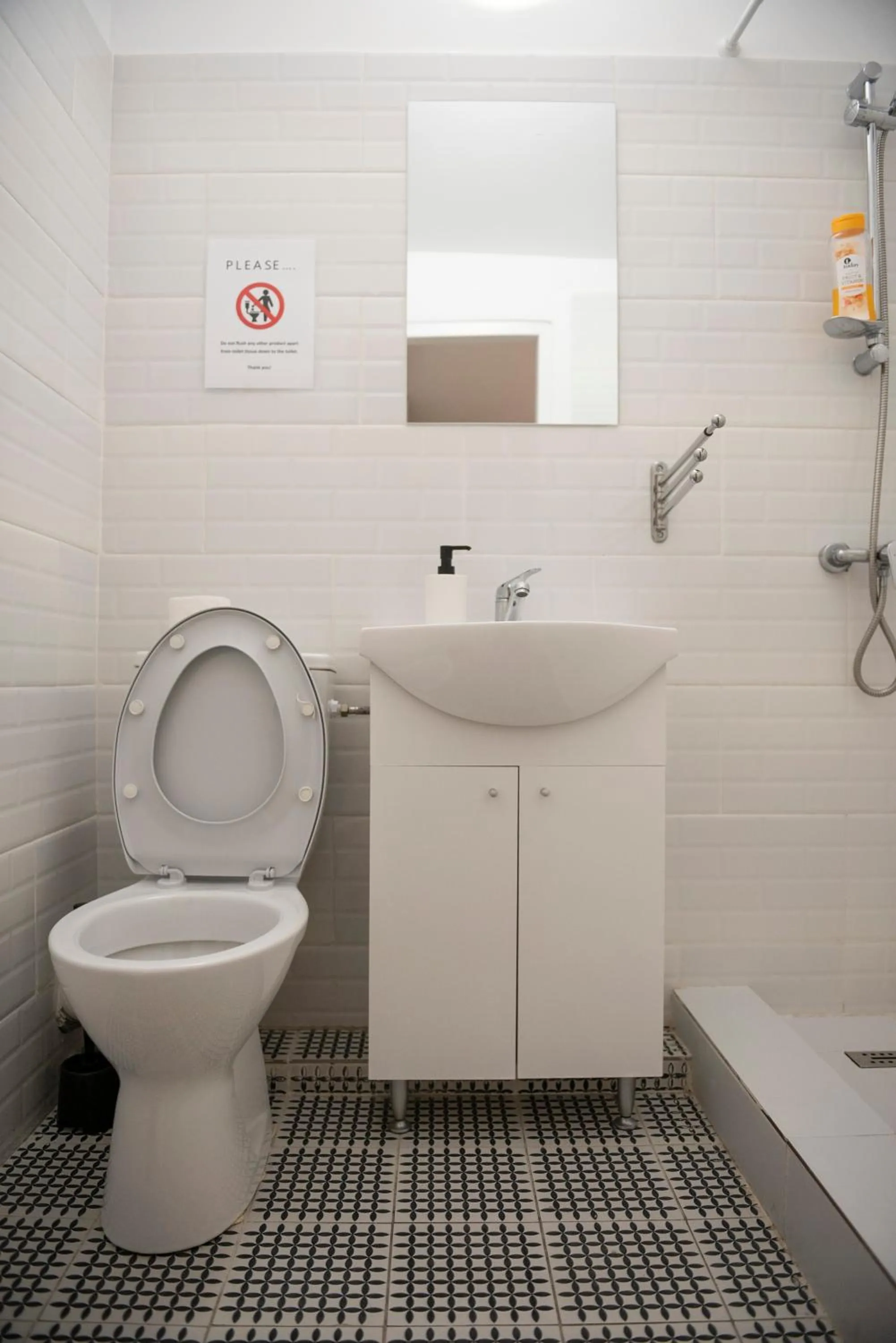 Shower in LazyNest Residence