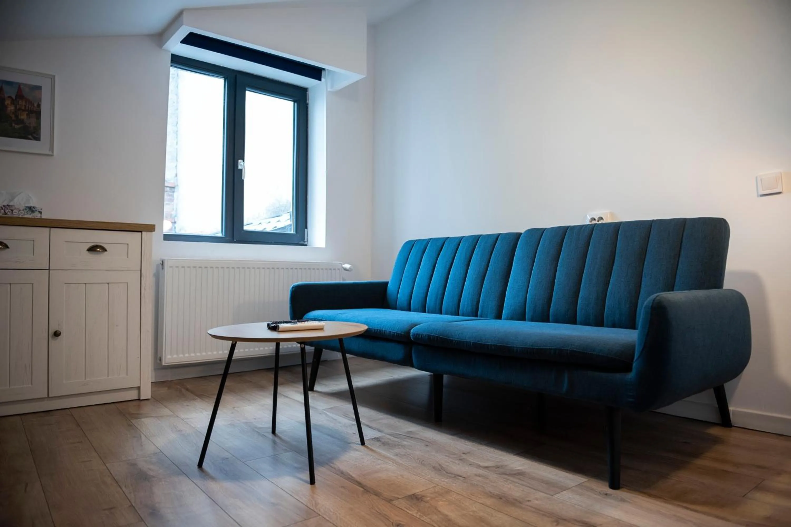 Seating area in LazyNest Residence