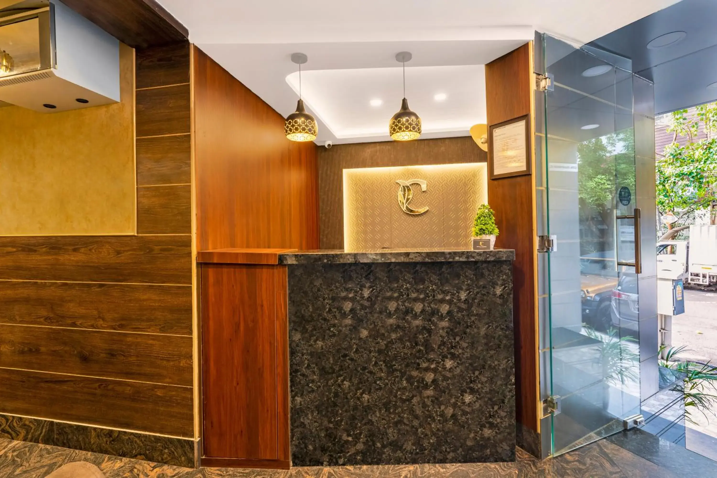 Lobby or reception in Hotel Classio Koramagala Lobby or reception in Hotel Classio Koramagala