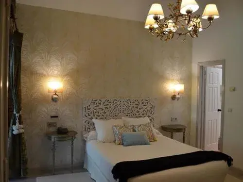 Bedroom, Bed in Akla Hotel Palacio Torre de Ruesga Bedroom, Bed in Akla Hotel Palacio Torre de Ruesga