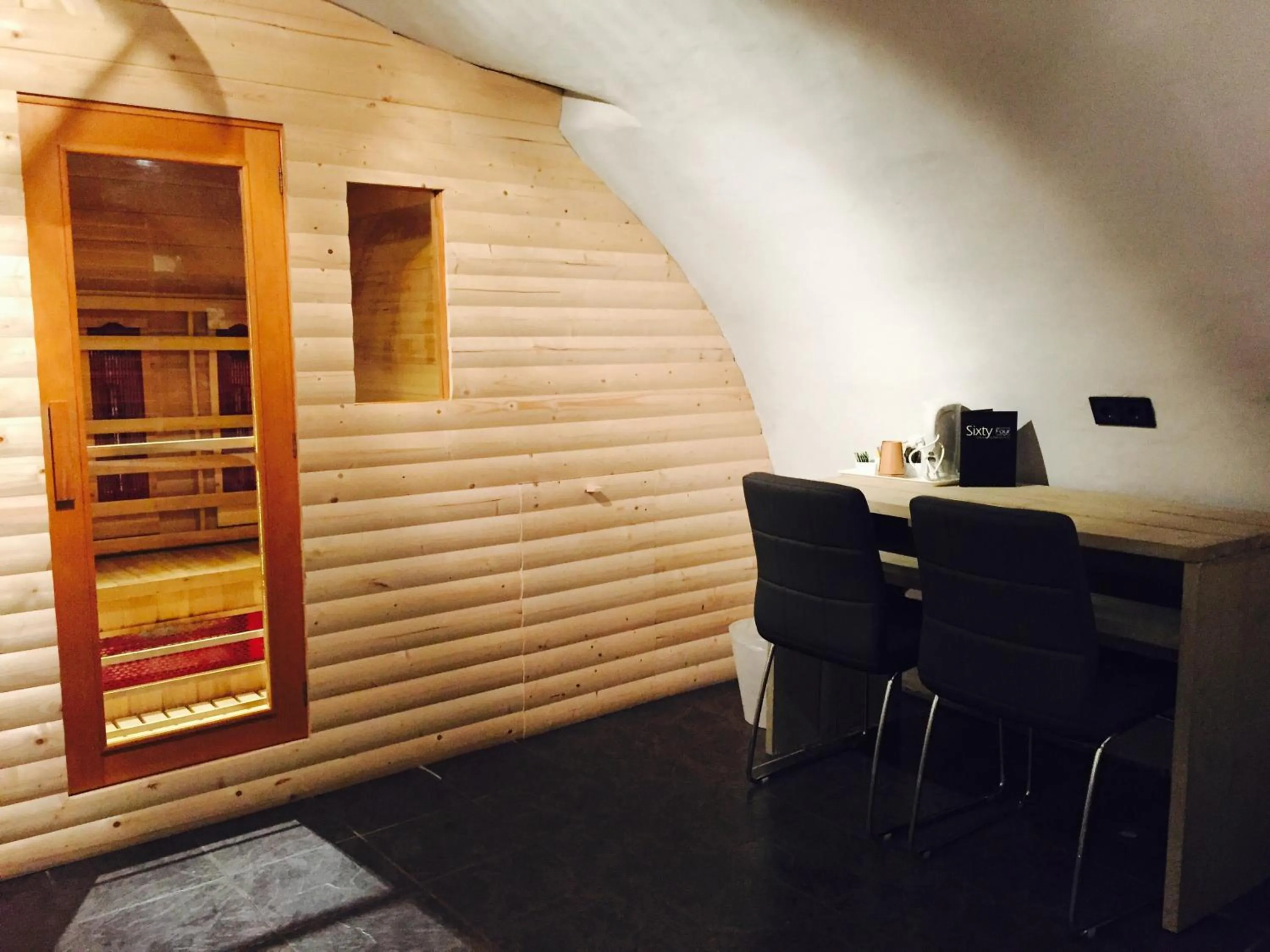 Sauna in Hotel de Prince