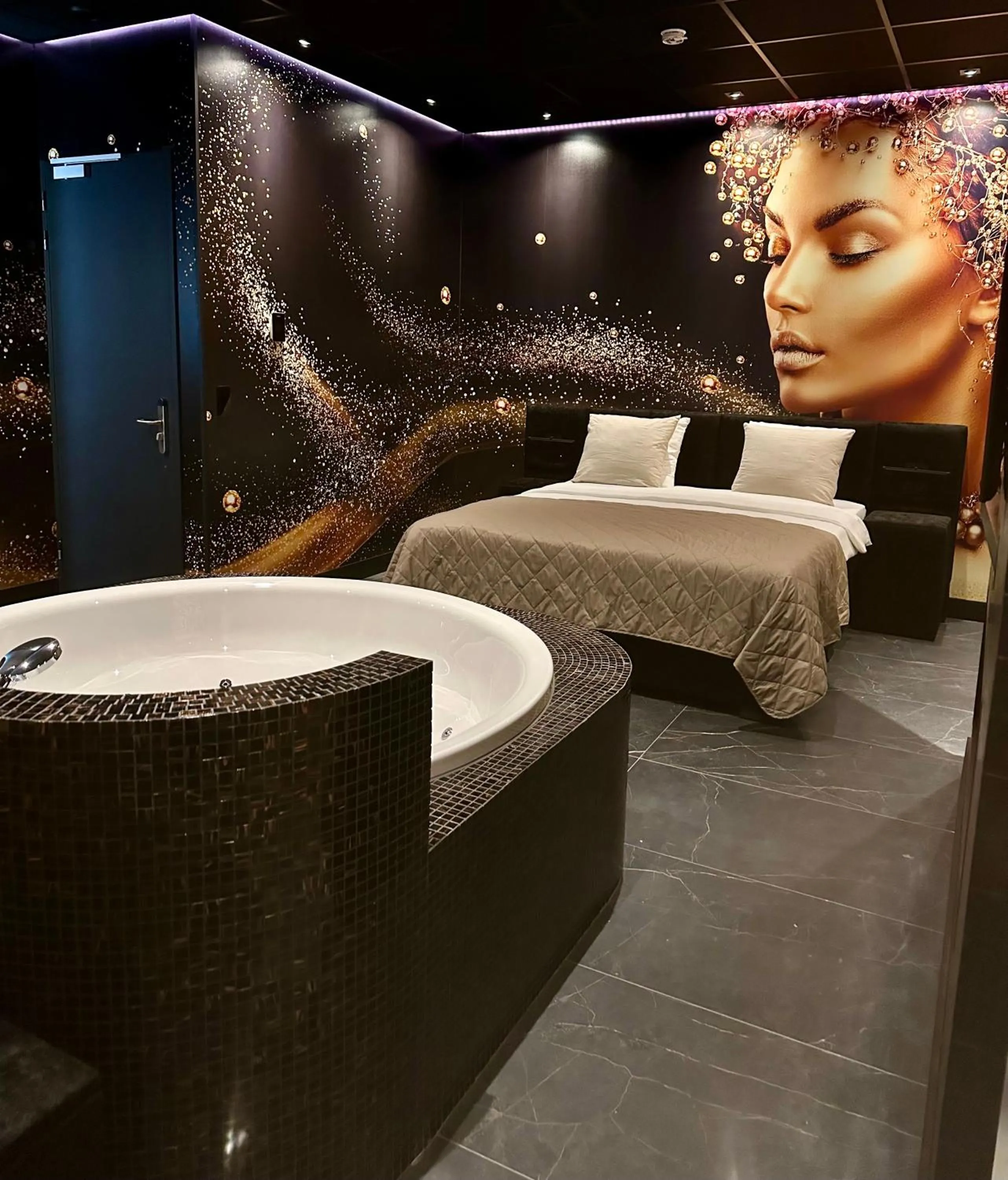 Bed in Hotel de Prince