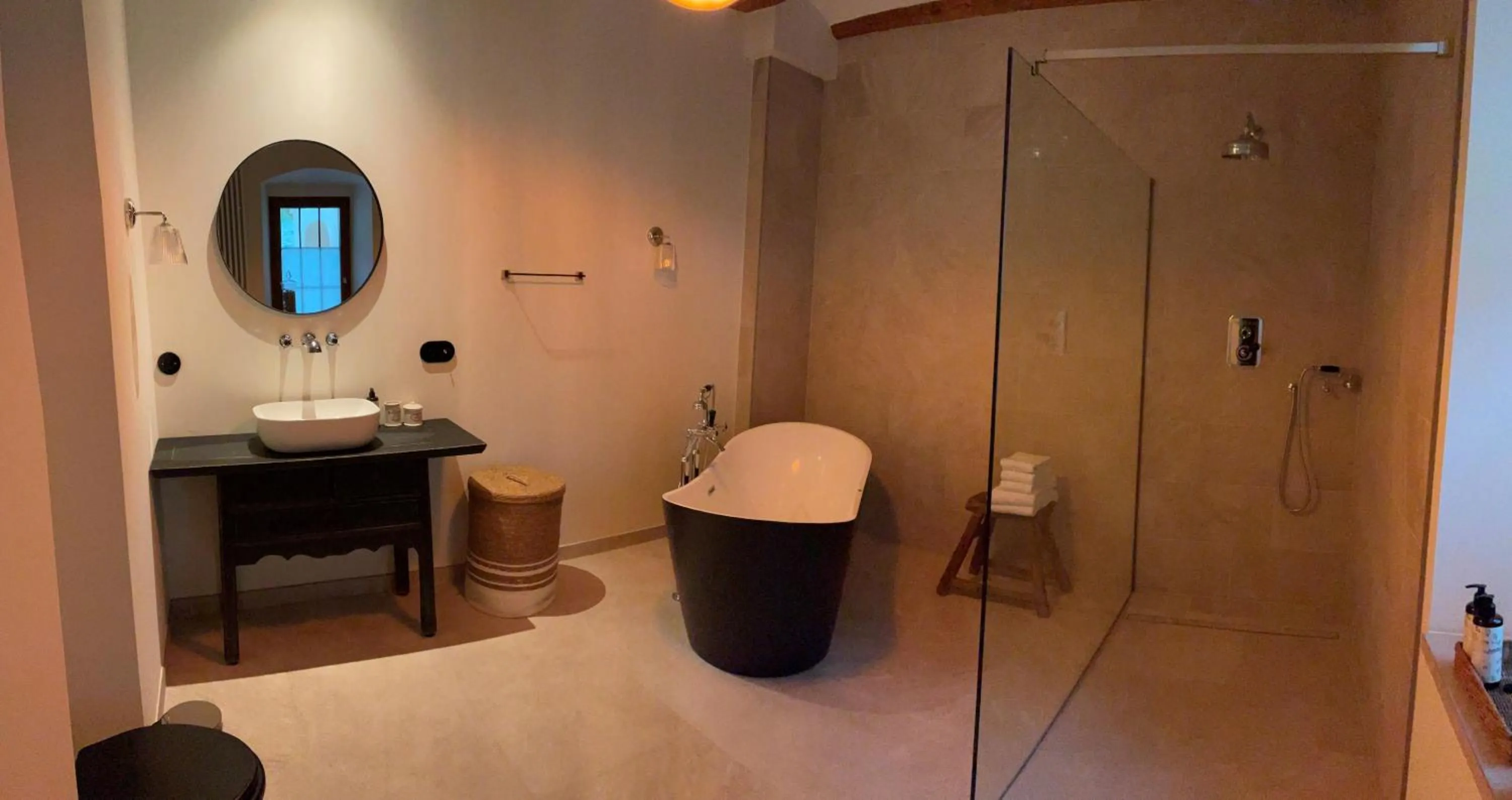 Bathroom in Hotel Finca La Mixtura, Restaurant Mélange