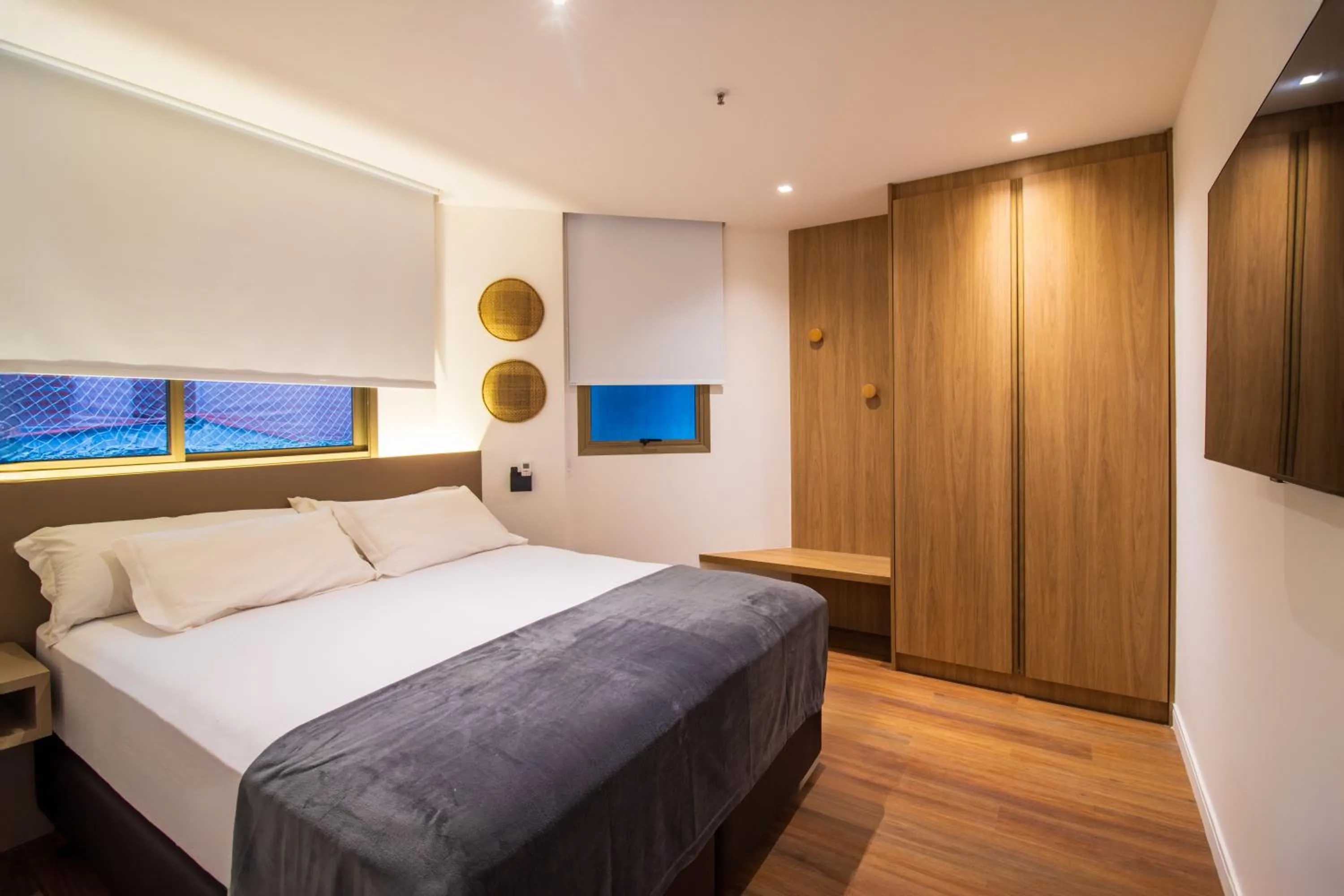 Bed in Anna Suites Arpoador