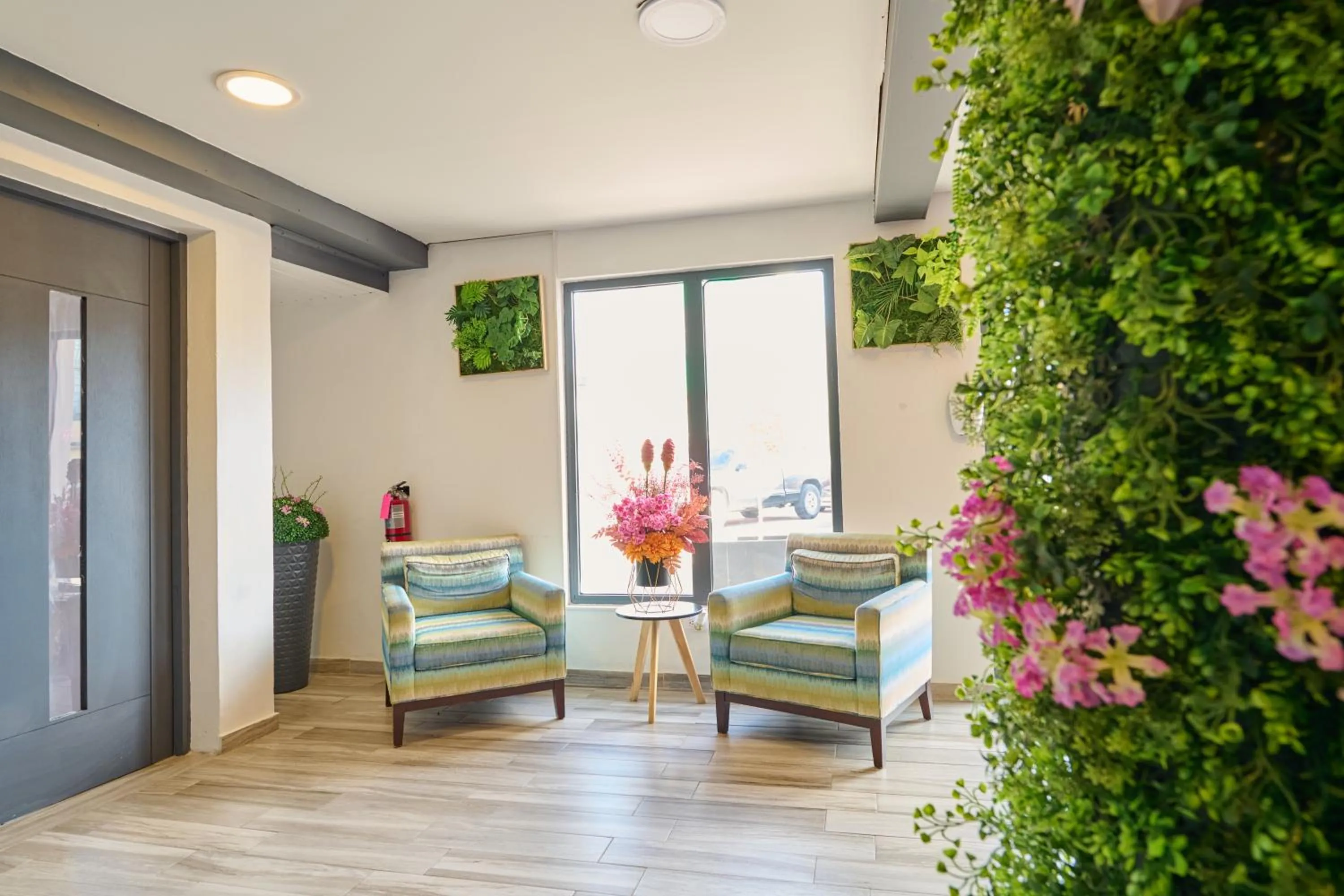 Seating area in Central Boutique Hotel