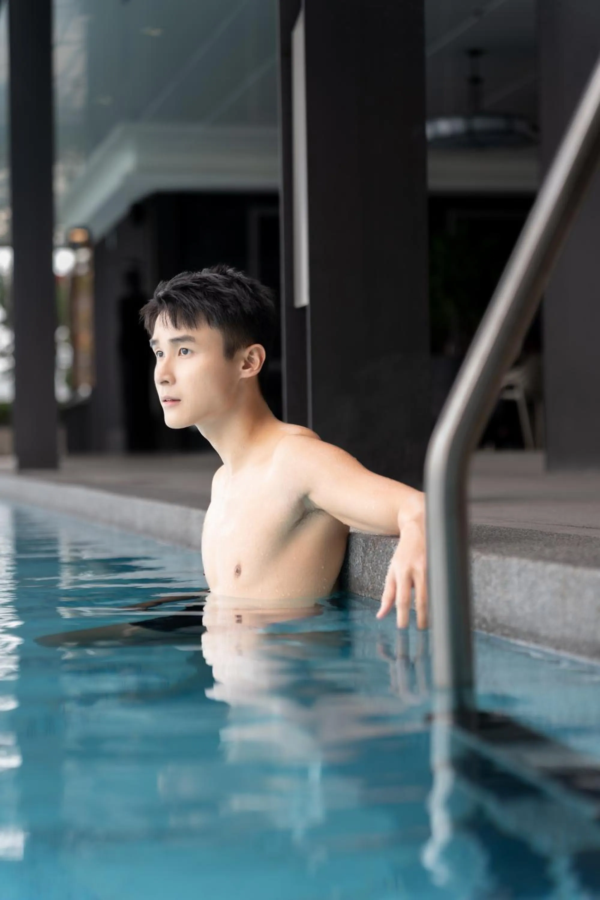 Swimming pool in Mossaz Leisure Suites Kuala Lumpur