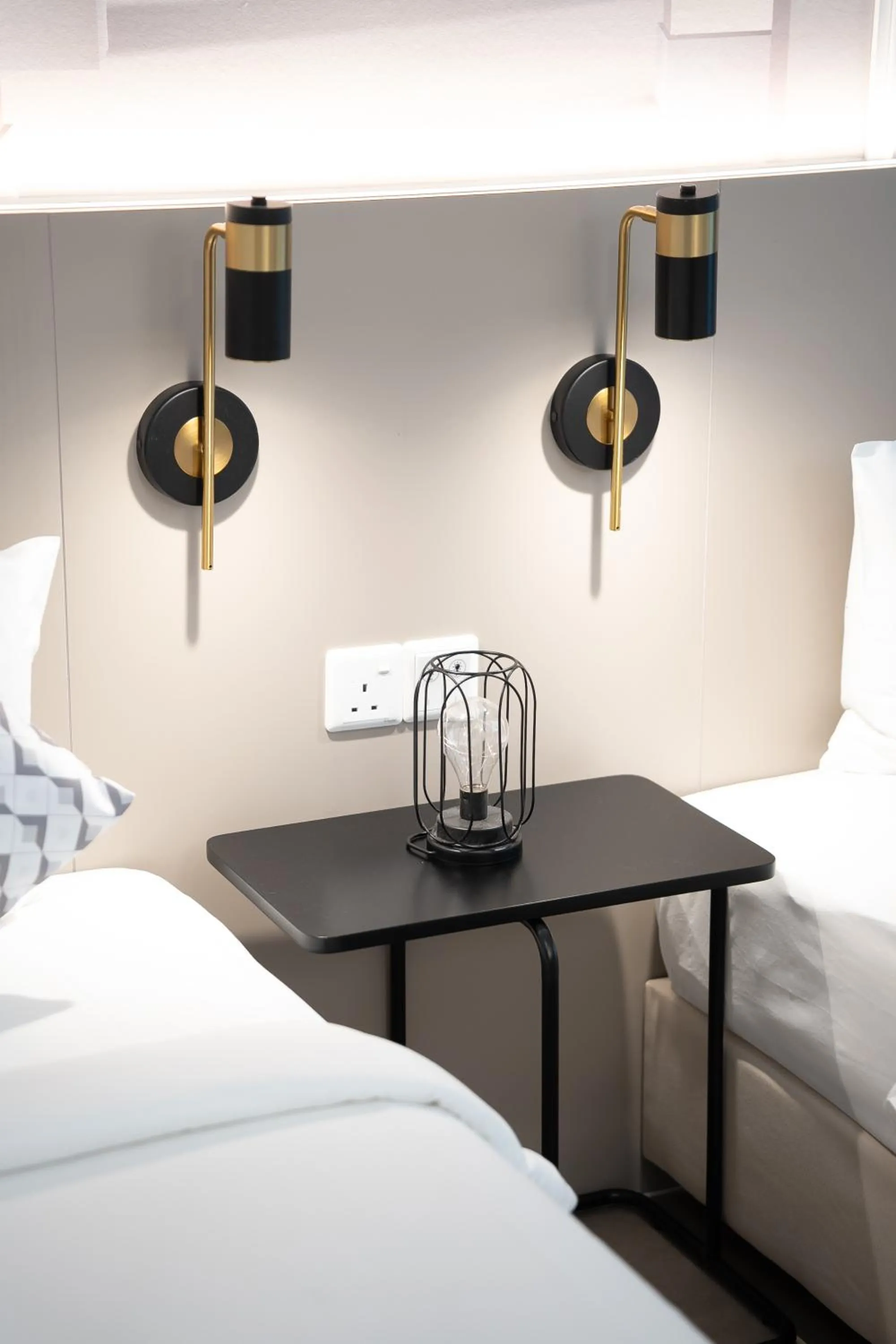 Bed in Mossaz Leisure Suites Kuala Lumpur