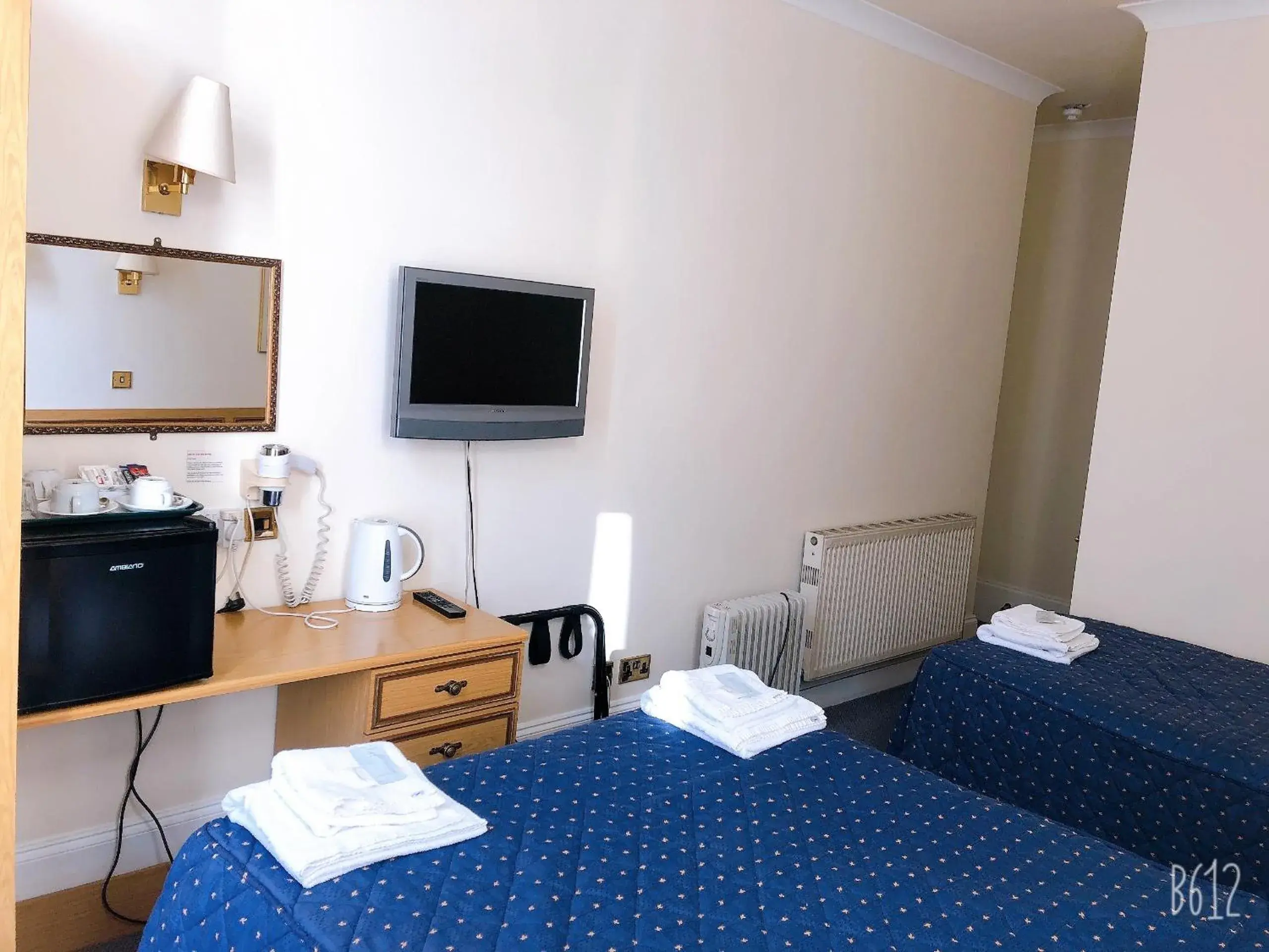 Bed in The Brompton Hotel Bed in The Brompton Hotel