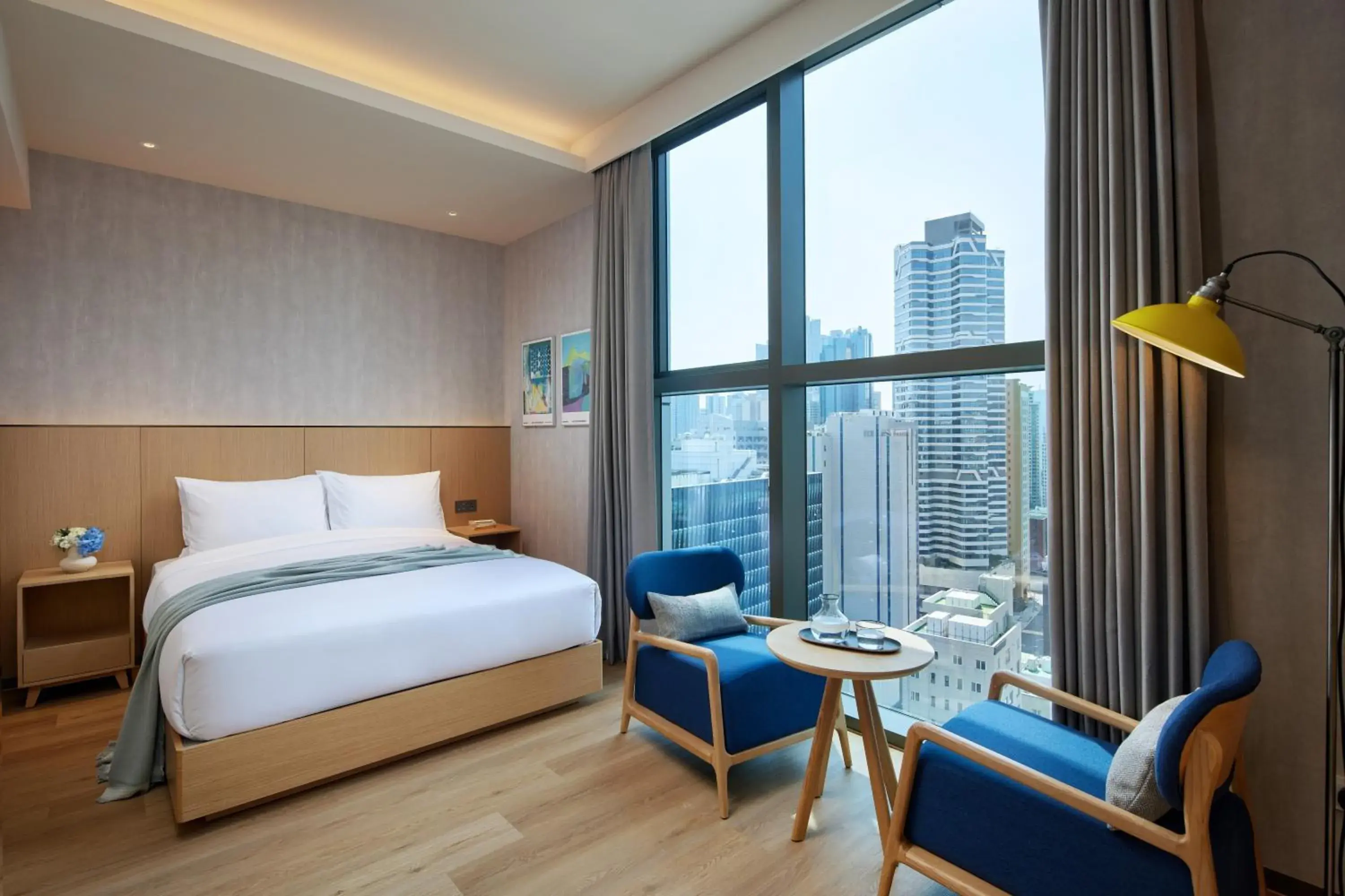 Bed in L7 HAEUNDAE by LOTTE HOTELS Bed in L7 HAEUNDAE by LOTTE HOTELS