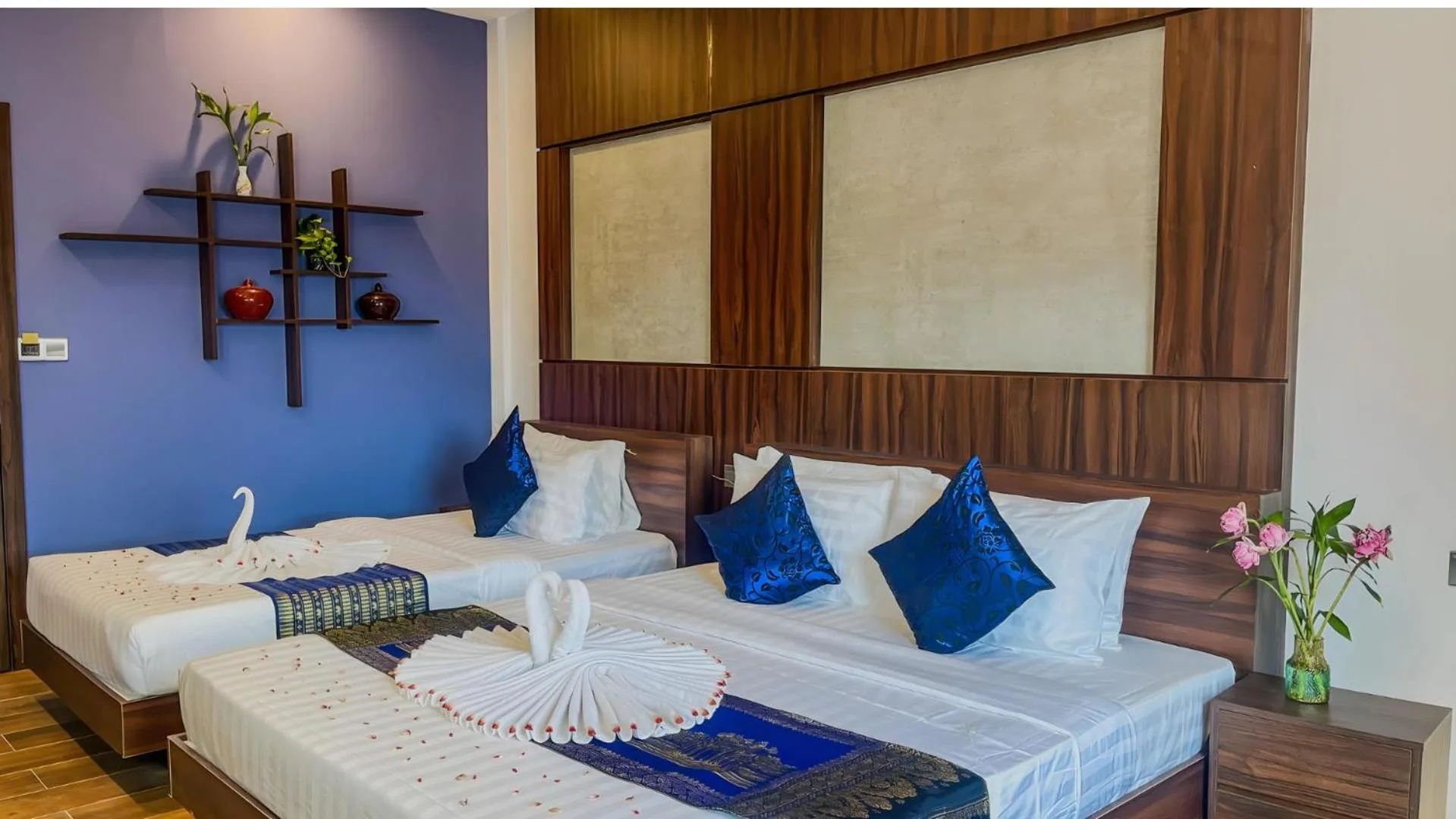 Decorative detail, Bed in The Luxury