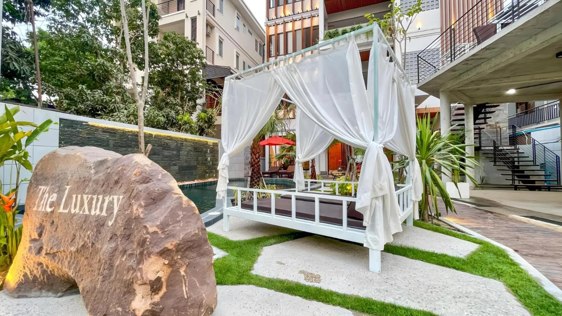 Swimming pool in The Luxury