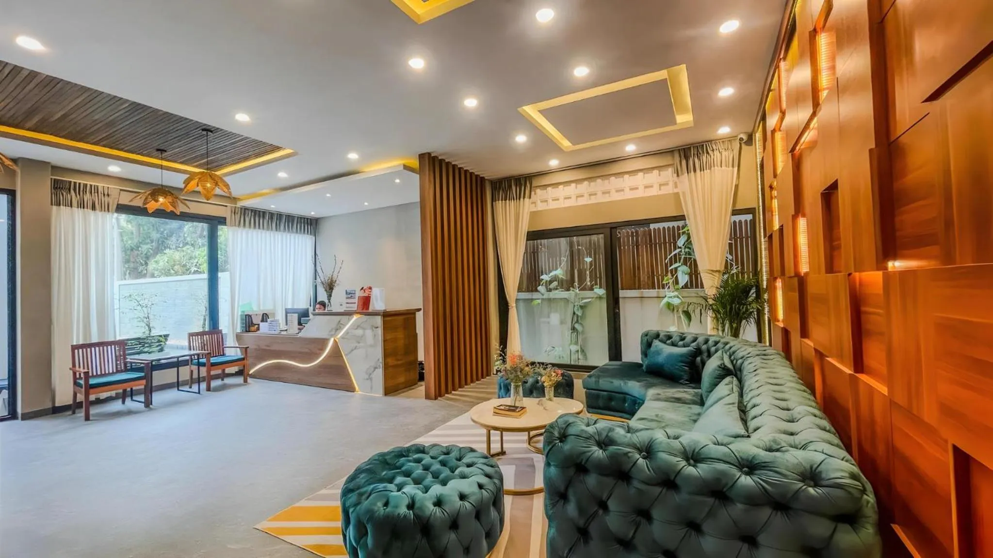 Lobby or reception in The Luxury