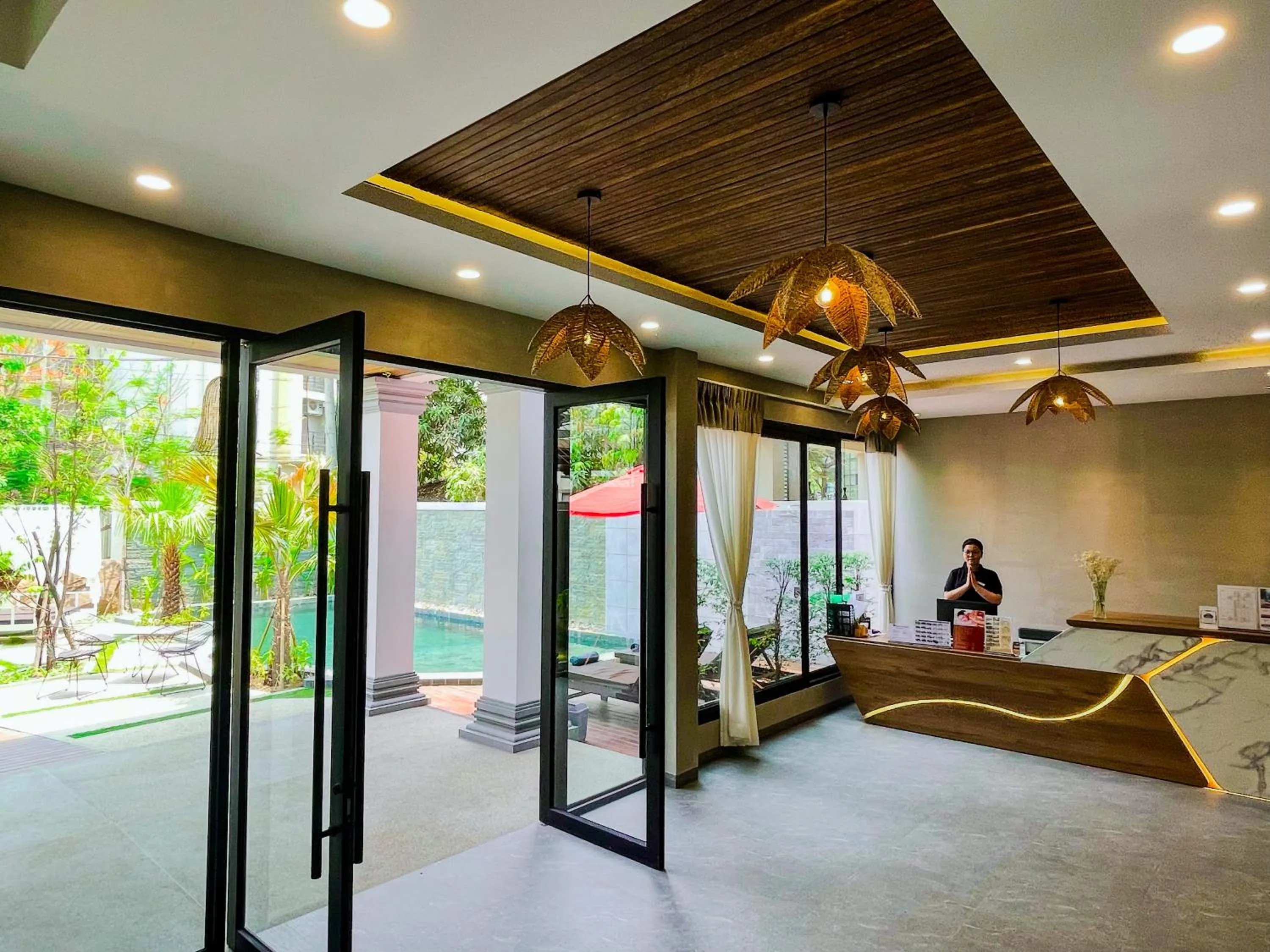 Lobby or reception in The Luxury