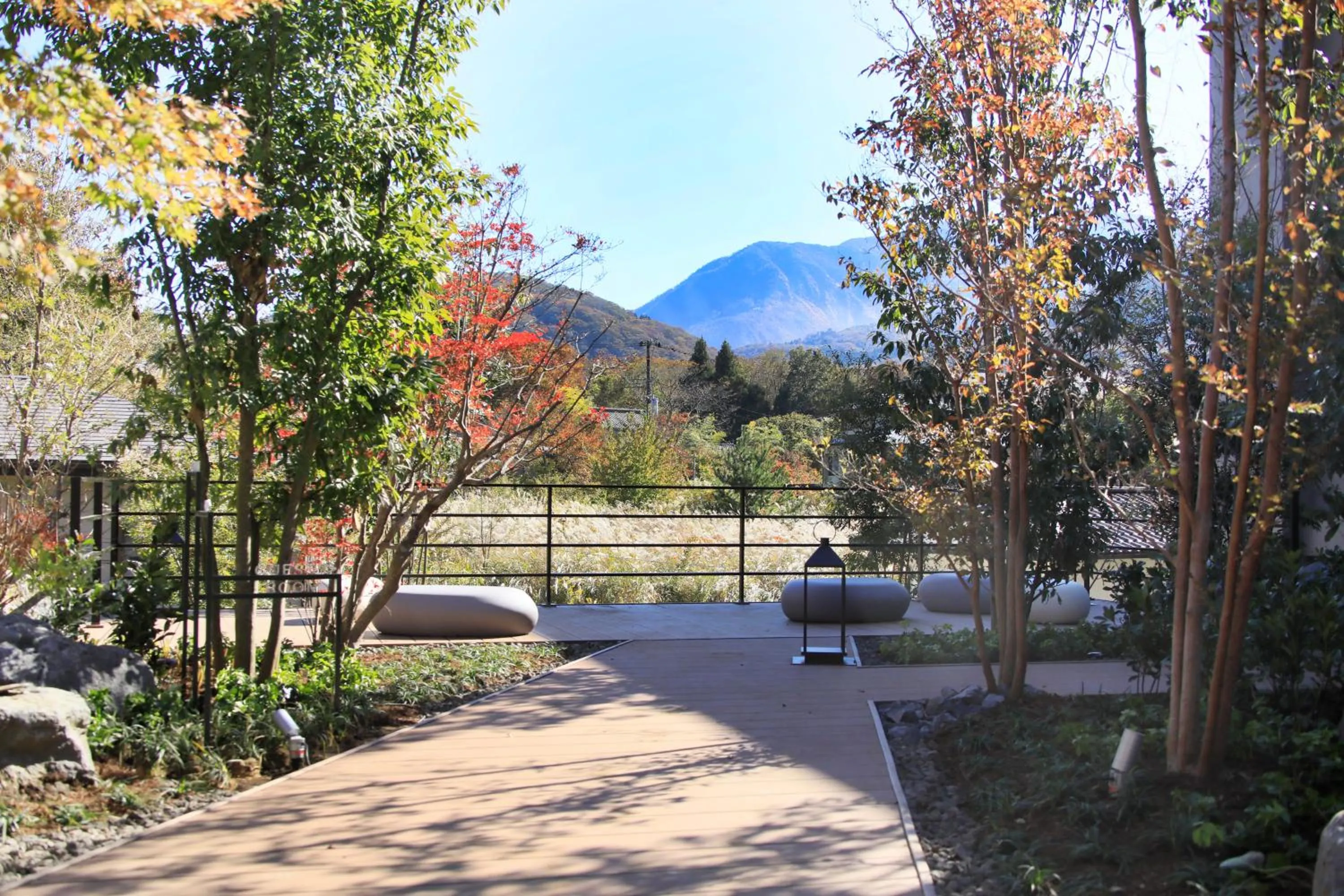 Balcony/Terrace in Blisstia Hakone Sengokuhara Adult only
