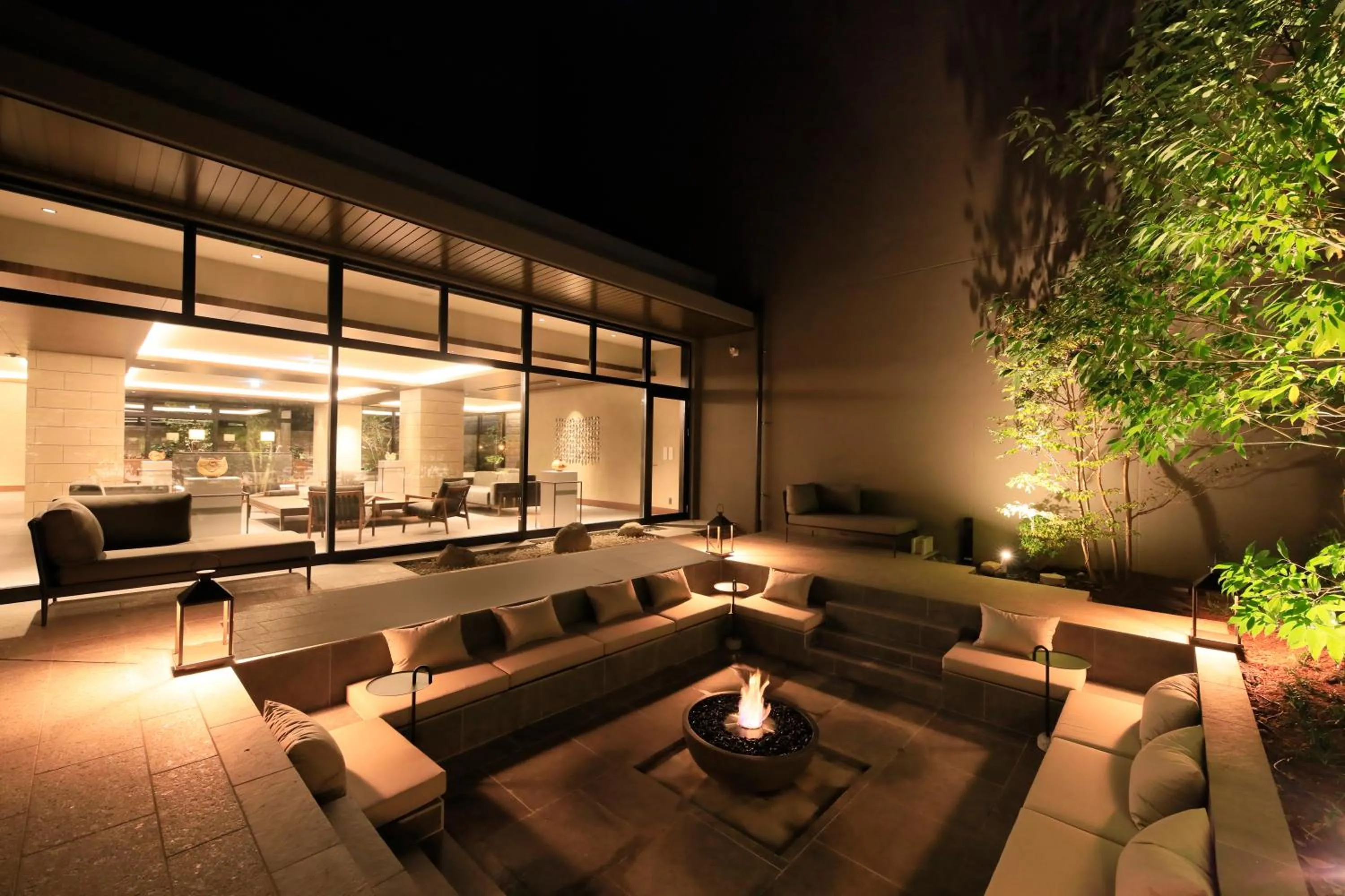 Lobby or reception in Blisstia Hakone Sengokuhara Adult only