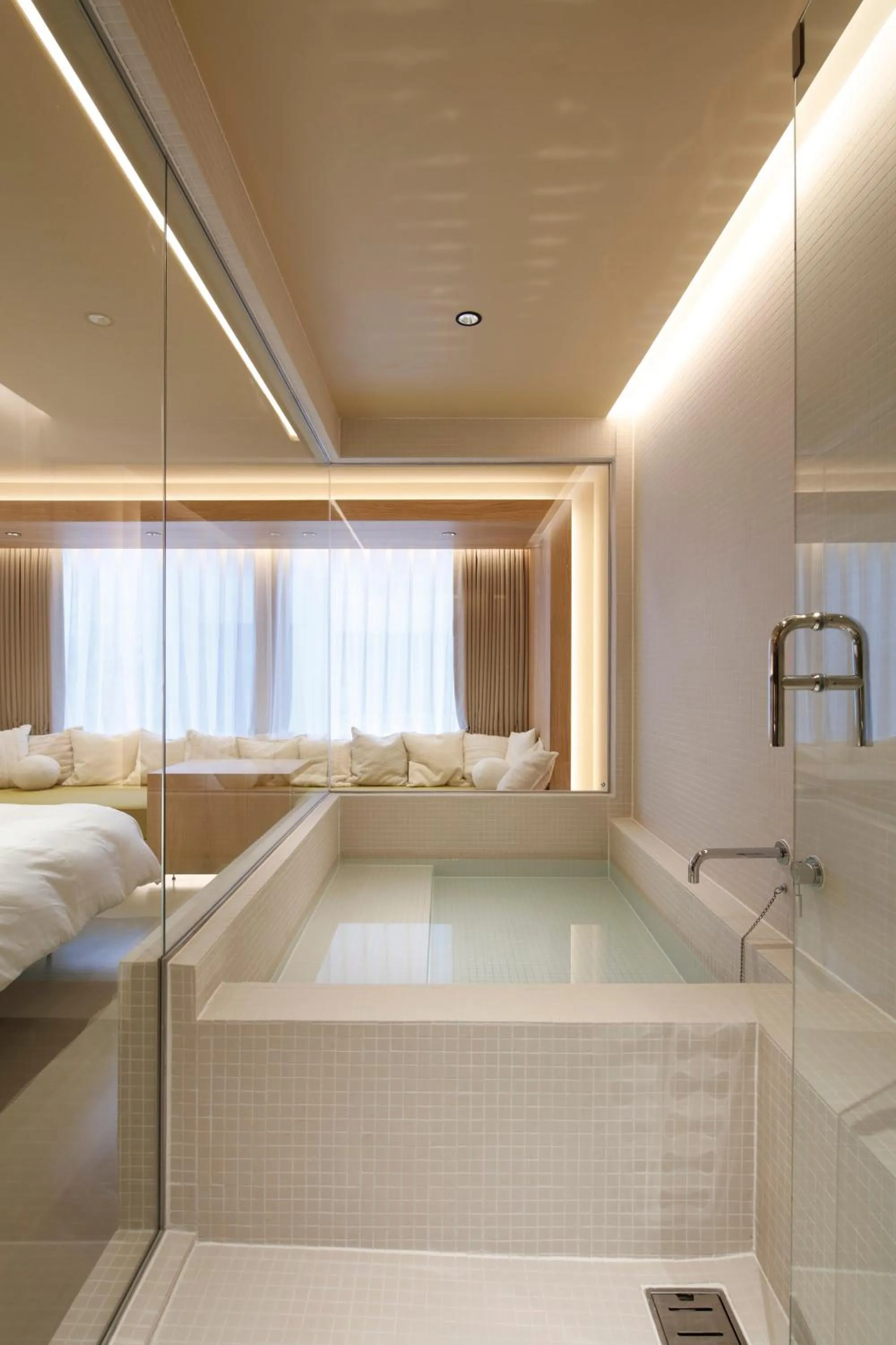 Bed in HotelCO Kuramae ホテル コ 蔵前