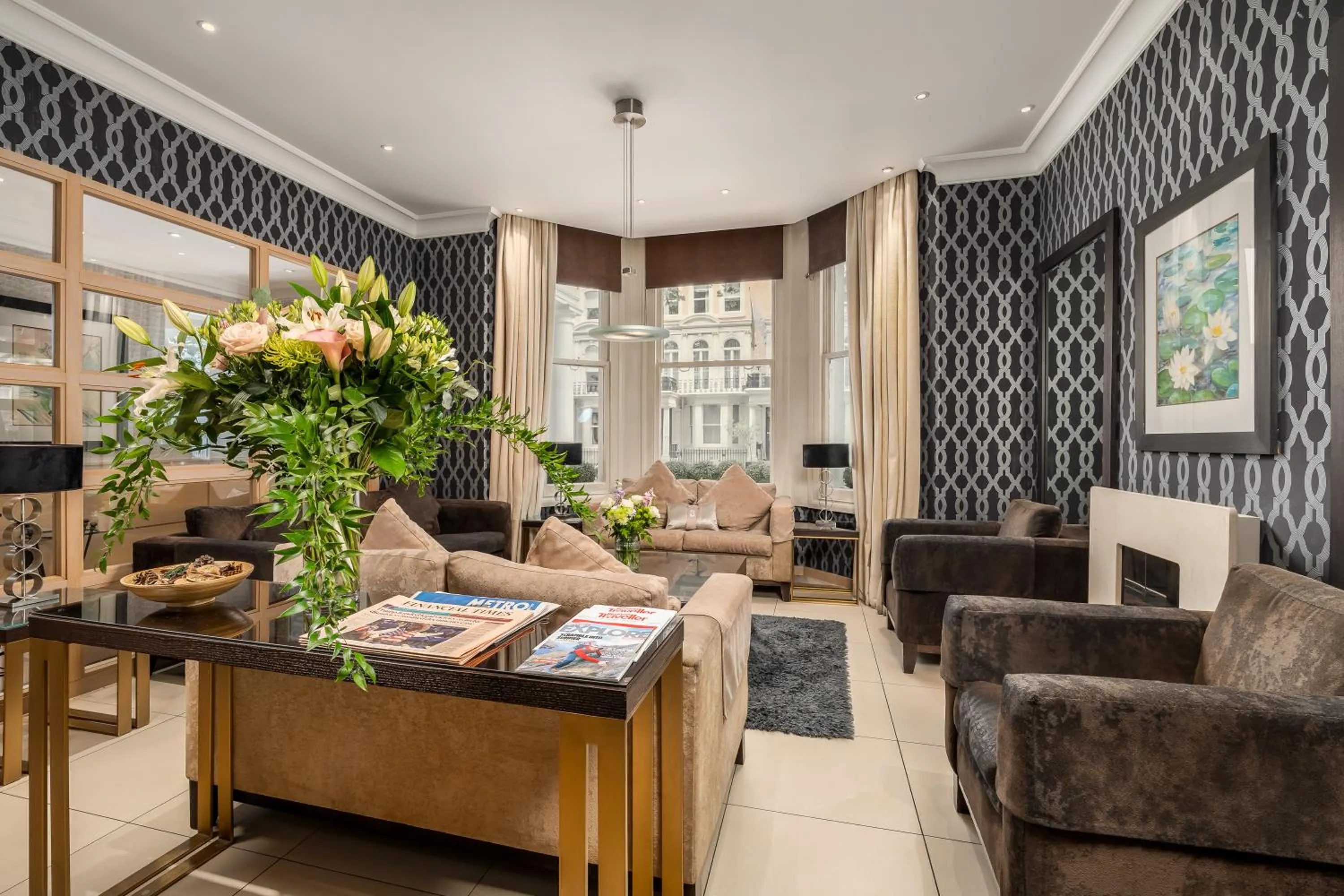 Living room in The Beaufort