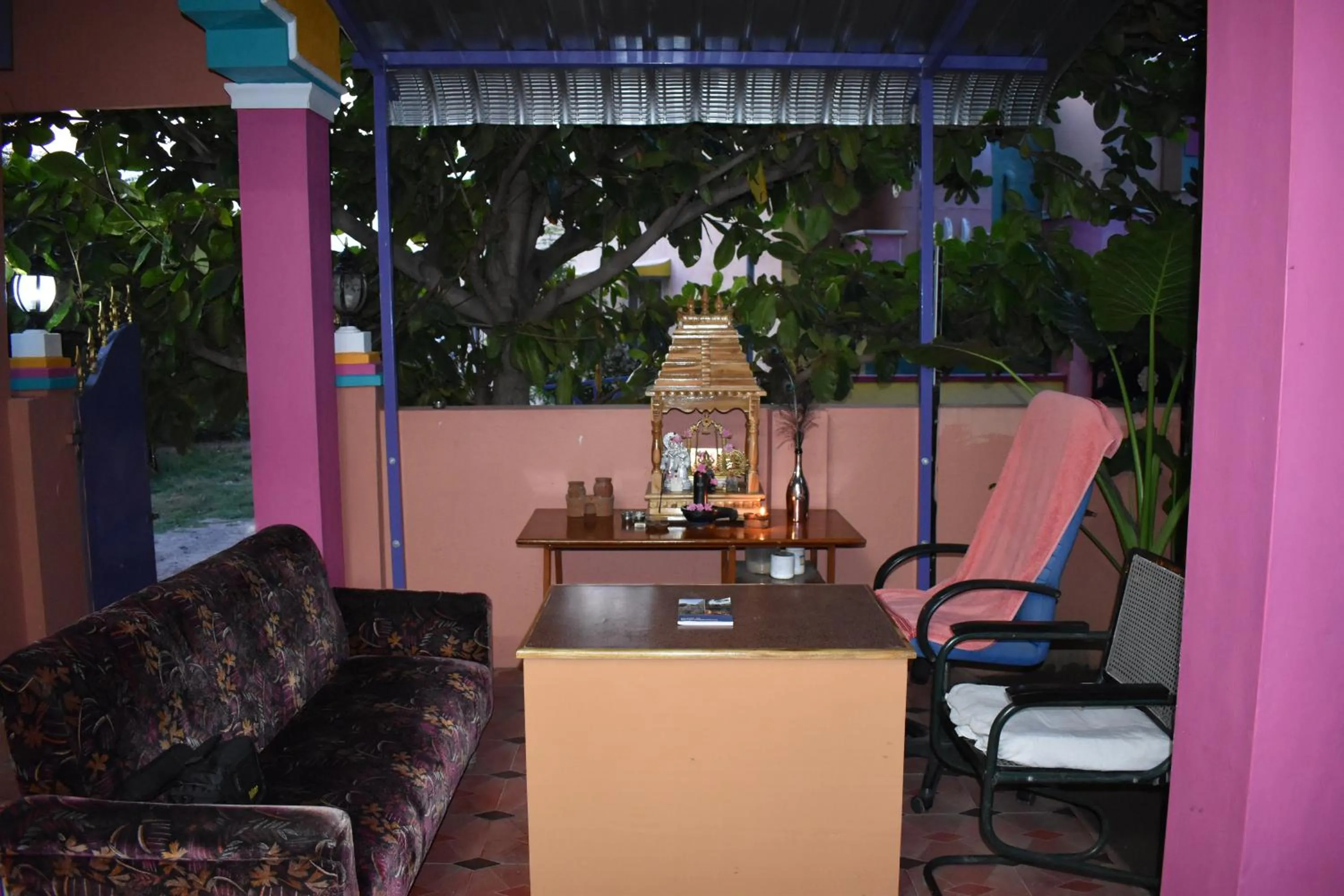 Patio in Rainbow Guest House