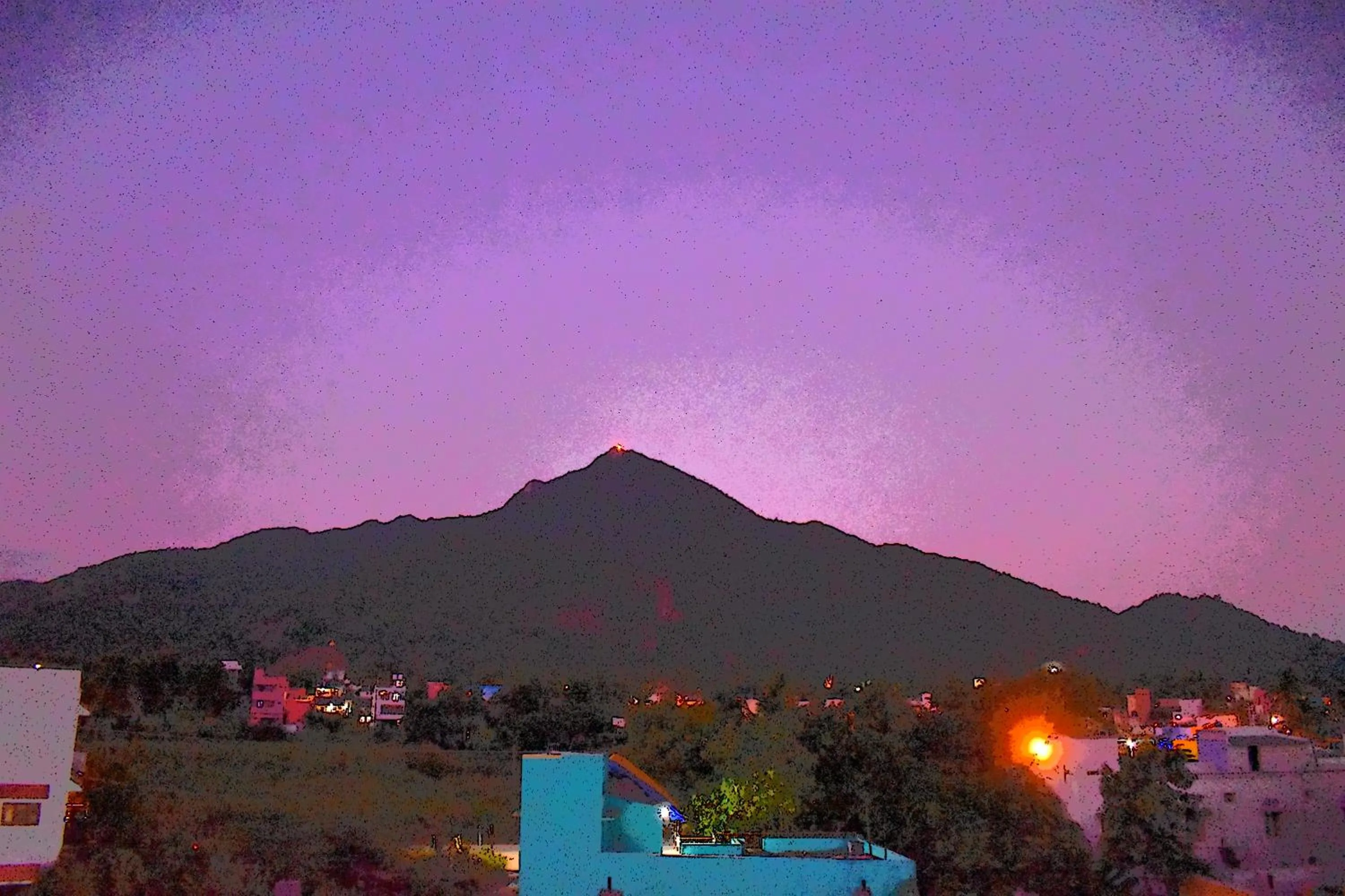 Mountain view in Rainbow Guest House