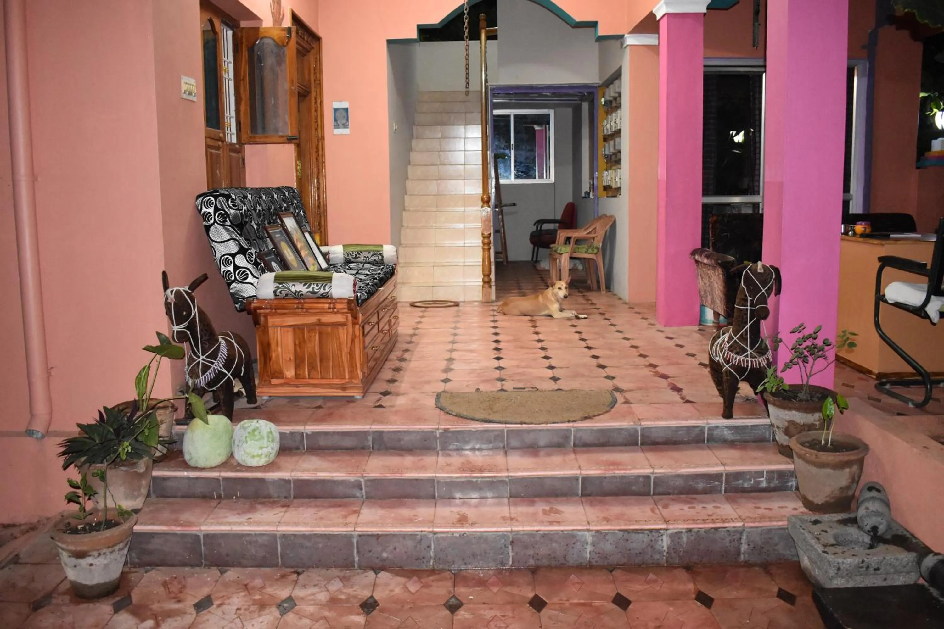 Patio in Rainbow Guest House