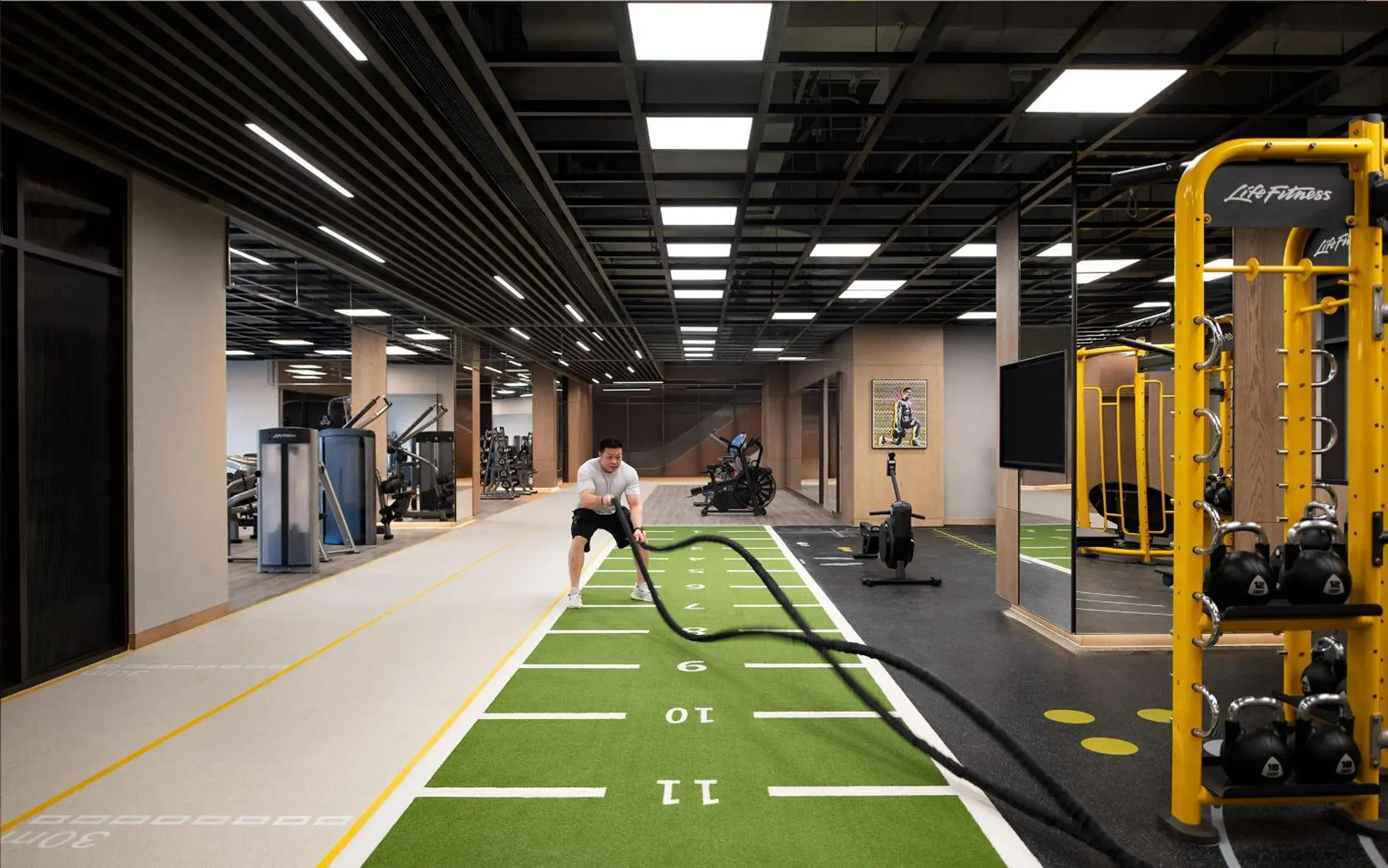 Fitness centre/facilities in JEN Kunming by Shangri-La Fitness centre/facilities in JEN Kunming by Shangri-La