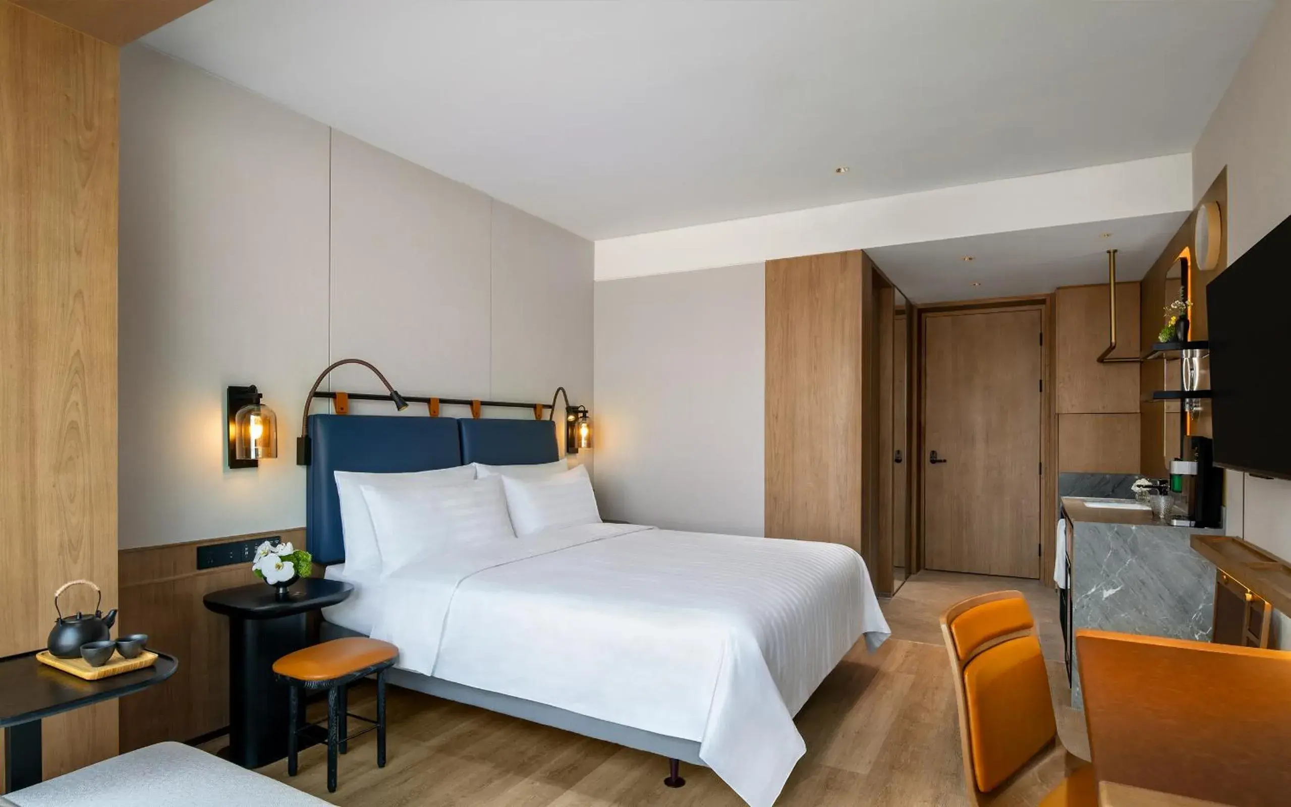 Bed in JEN Kunming by Shangri-La Bed in JEN Kunming by Shangri-La