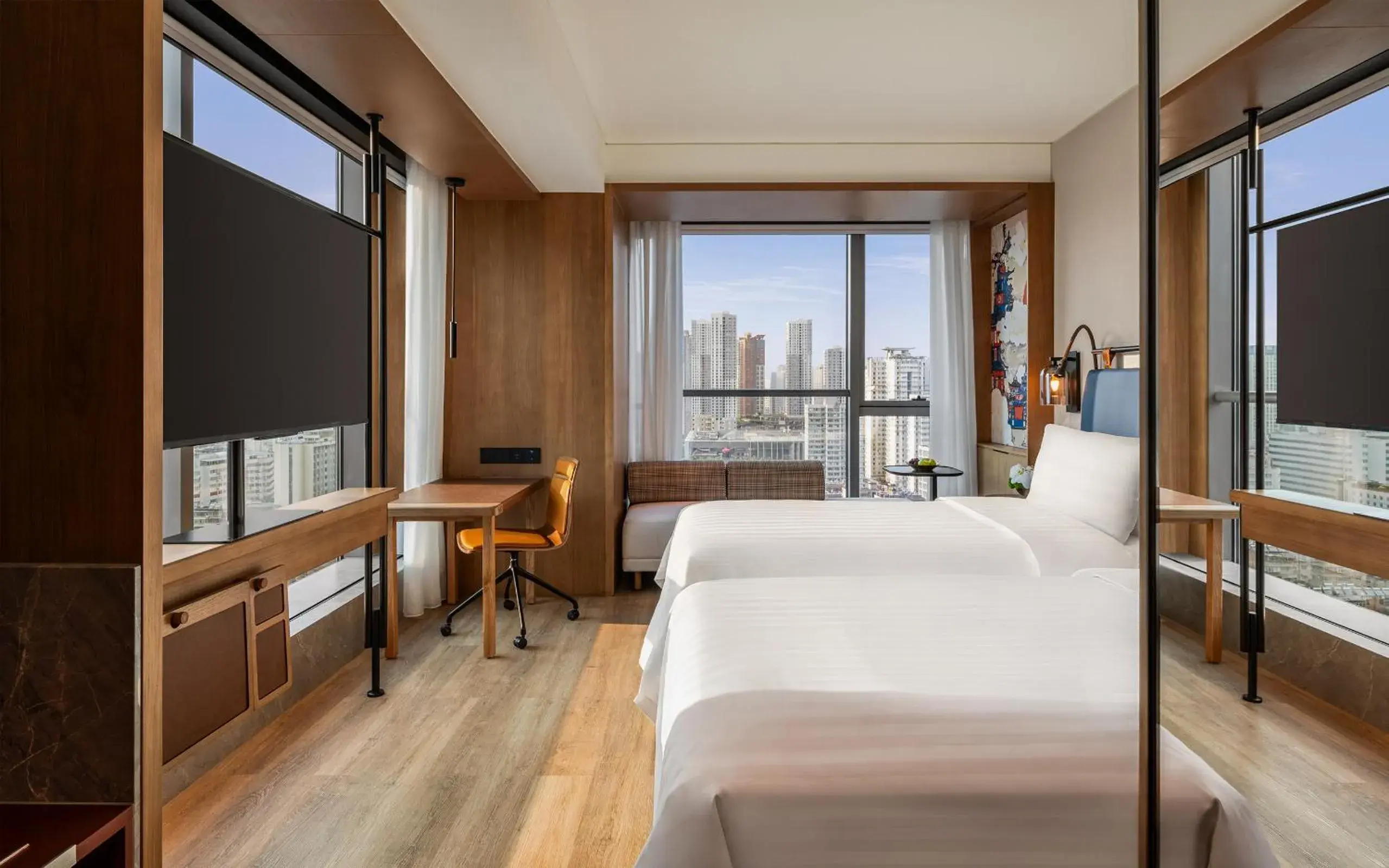 Bed in JEN Kunming by Shangri-La Bed in JEN Kunming by Shangri-La