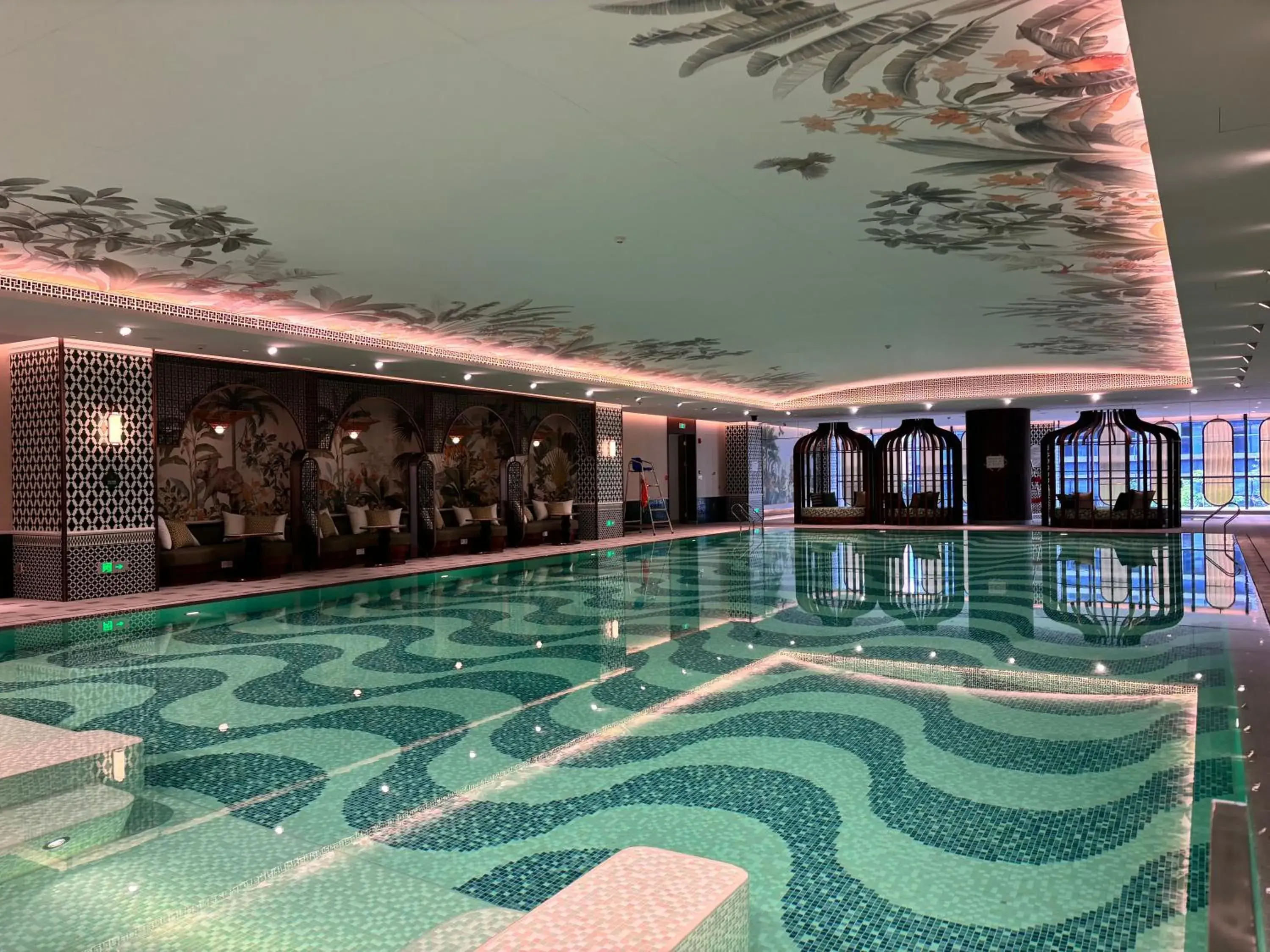 Pool view in JEN Kunming by Shangri-La Pool view in JEN Kunming by Shangri-La