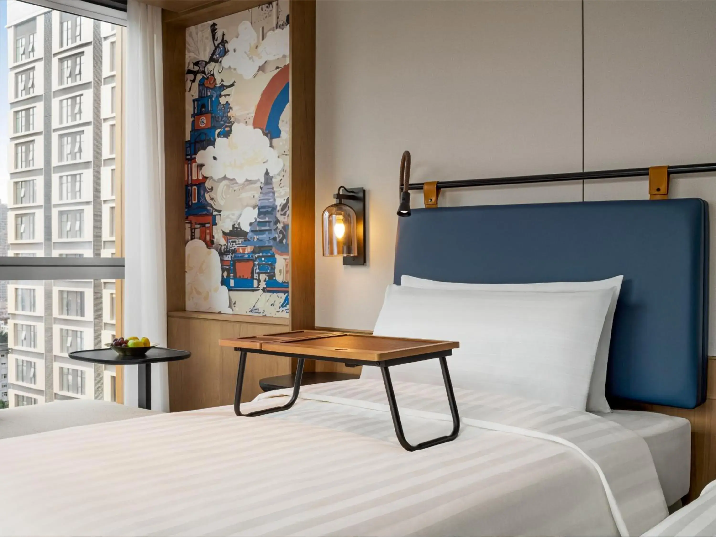 Bed in JEN Kunming by Shangri-La Bed in JEN Kunming by Shangri-La