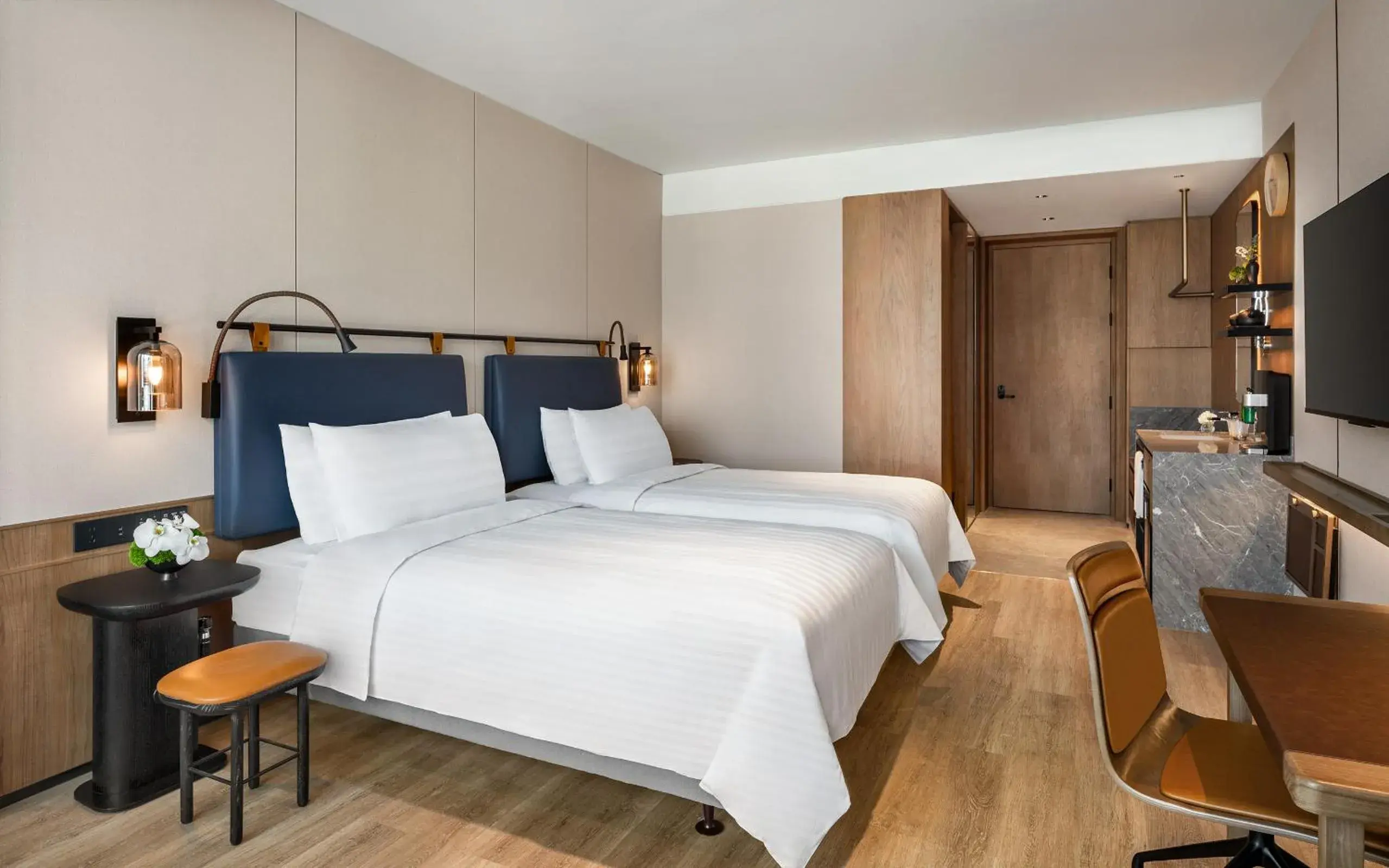 Bed in JEN Kunming by Shangri-La Bed in JEN Kunming by Shangri-La