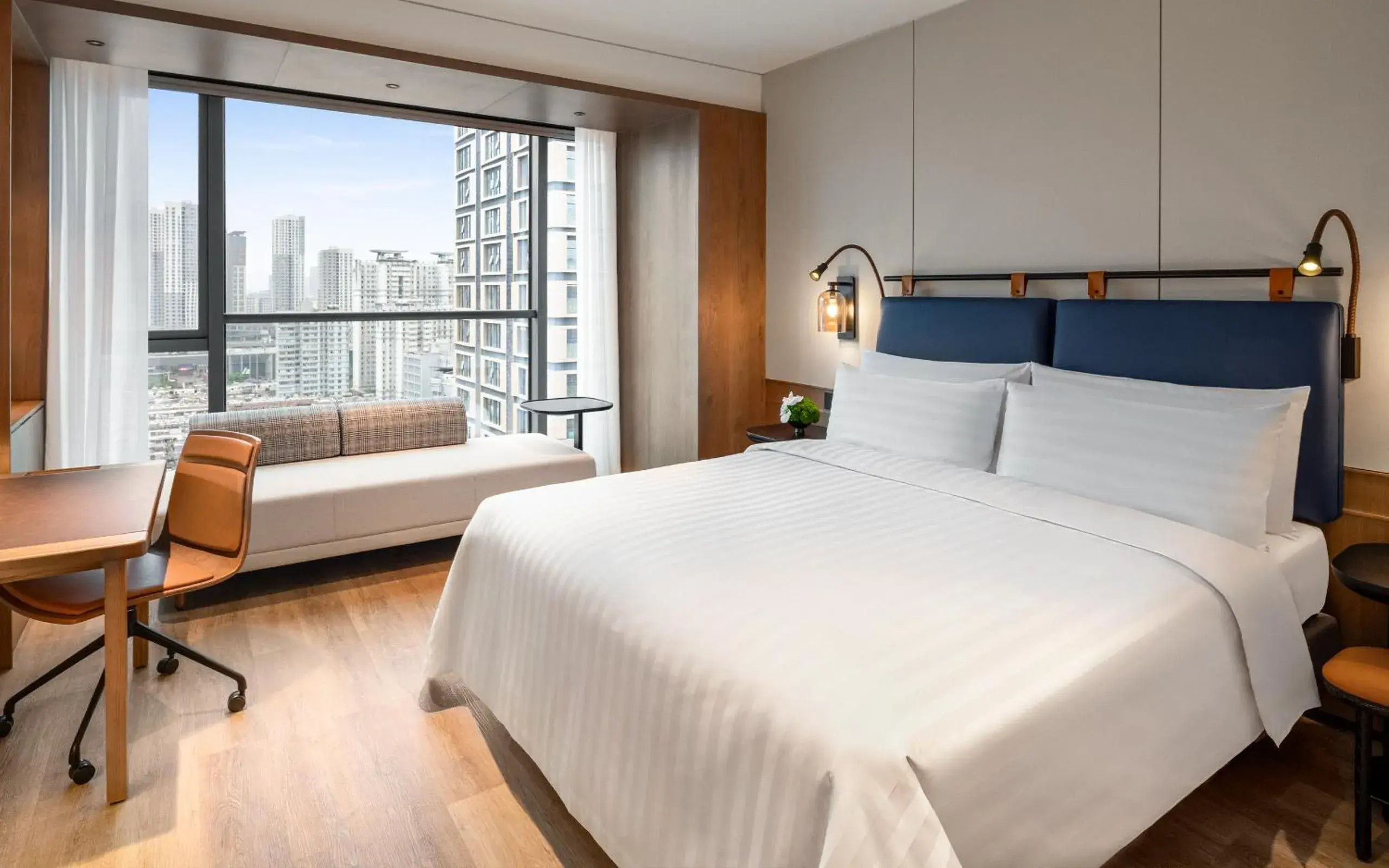 Bed in JEN Kunming by Shangri-La Bed in JEN Kunming by Shangri-La