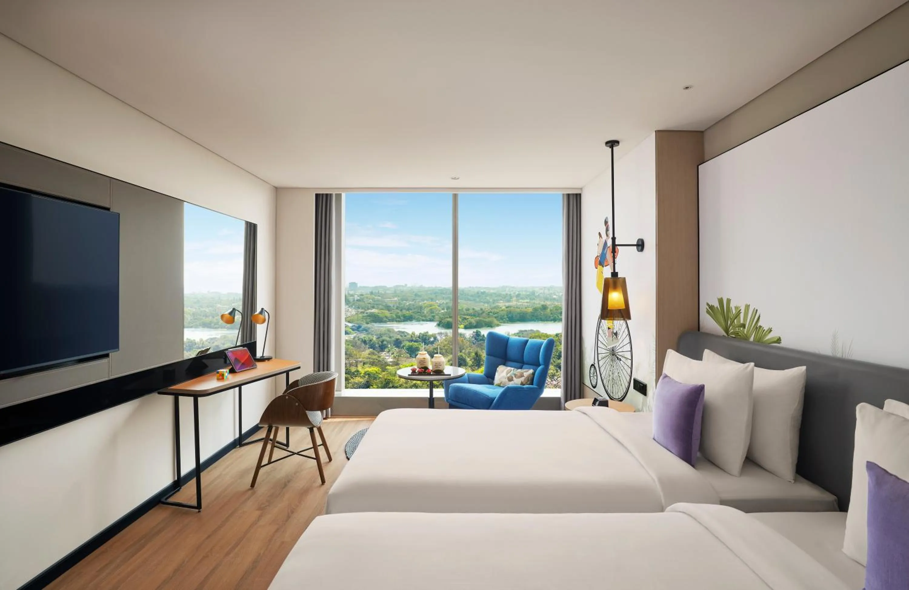 Bed in Hyatt Centric Hebbal Bengaluru