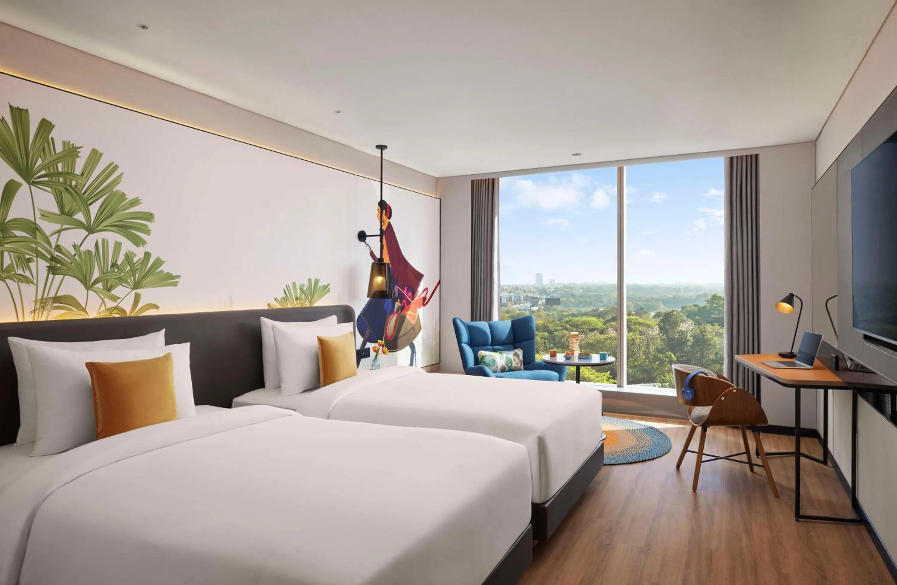 Bedroom, Bed in Hyatt Centric Hebbal Bengaluru