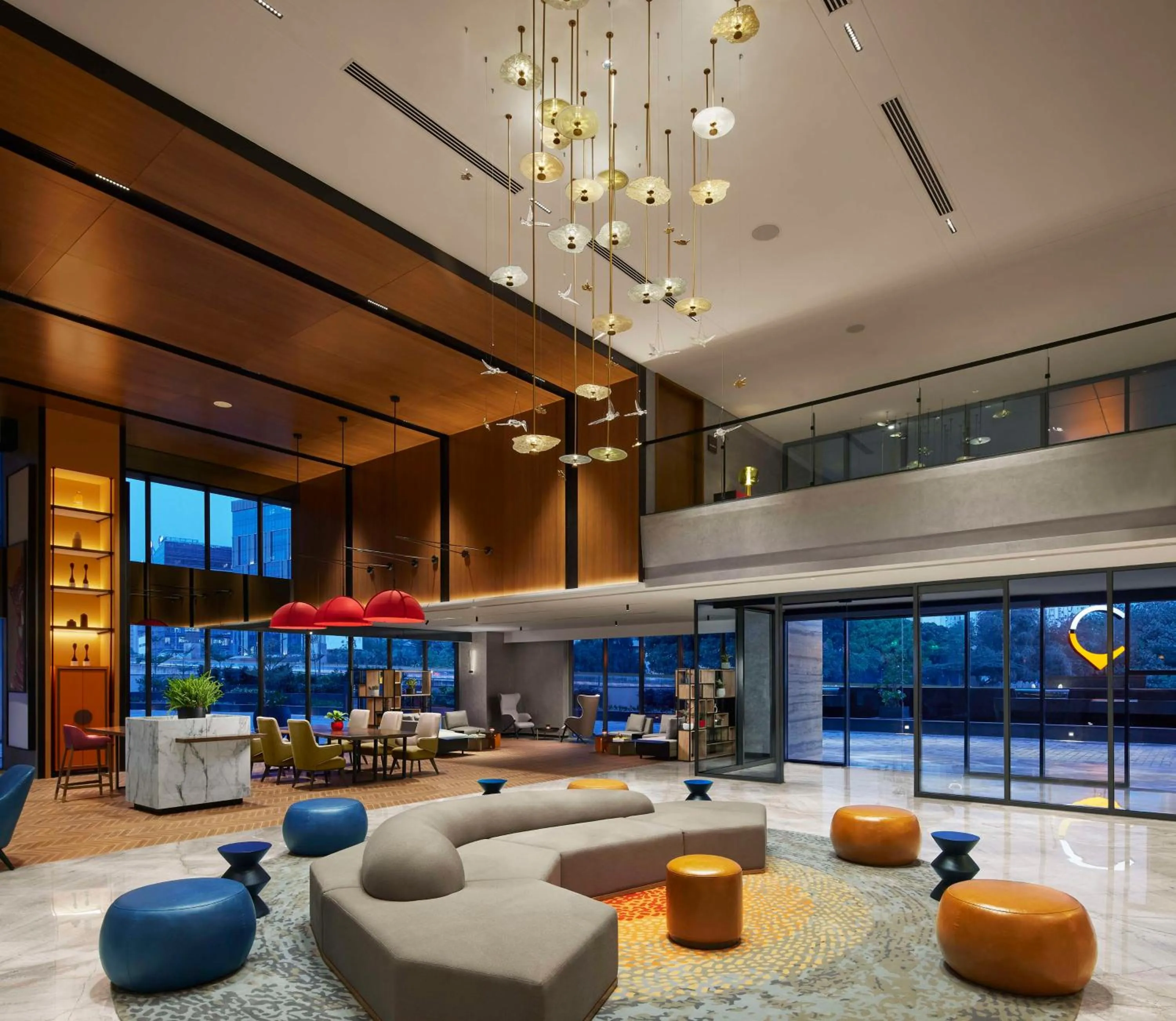 Lobby or reception in Hyatt Centric Hebbal Bengaluru