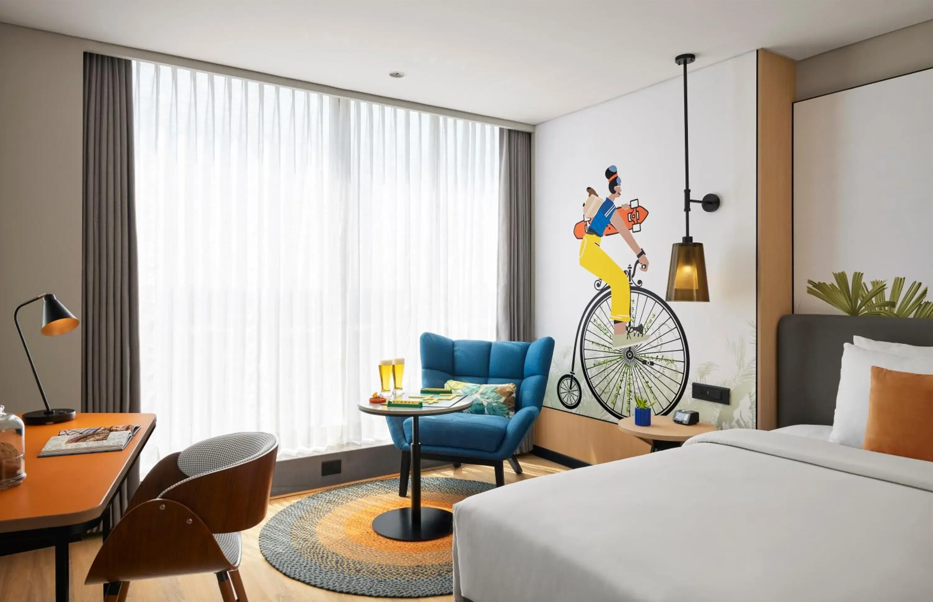 Twin Room - single occupancy in Hyatt Centric Hebbal Bengaluru Twin Room - single occupancy in Hyatt Centric Hebbal Bengaluru