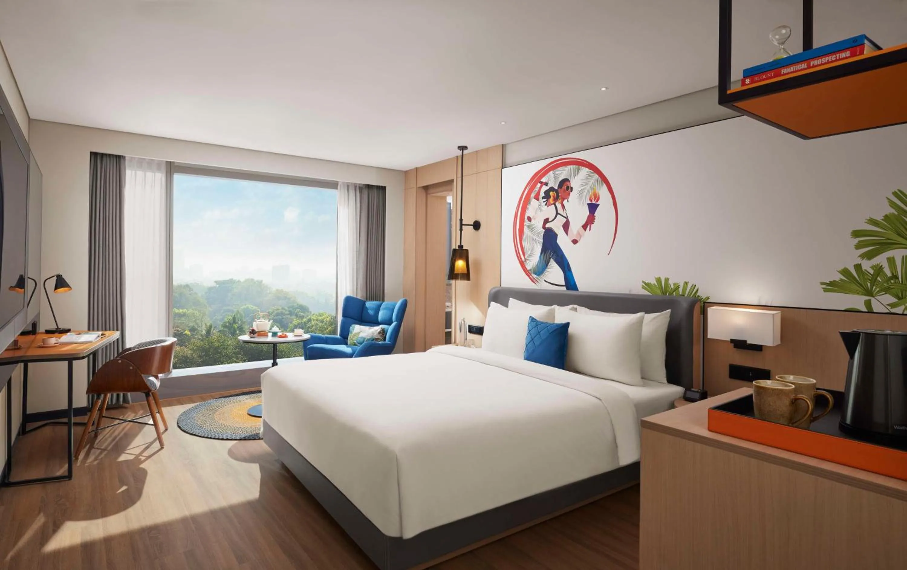 Bedroom, Bed in Hyatt Centric Hebbal Bengaluru