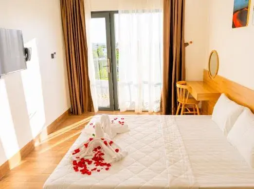 Bed in OSAKA BOUTIQUE PHAN THIET HOTEL Bed in OSAKA BOUTIQUE PHAN THIET HOTEL