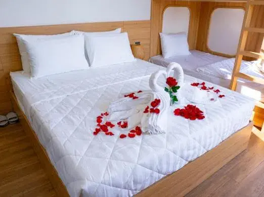 Bed in OSAKA BOUTIQUE PHAN THIET HOTEL Bed in OSAKA BOUTIQUE PHAN THIET HOTEL