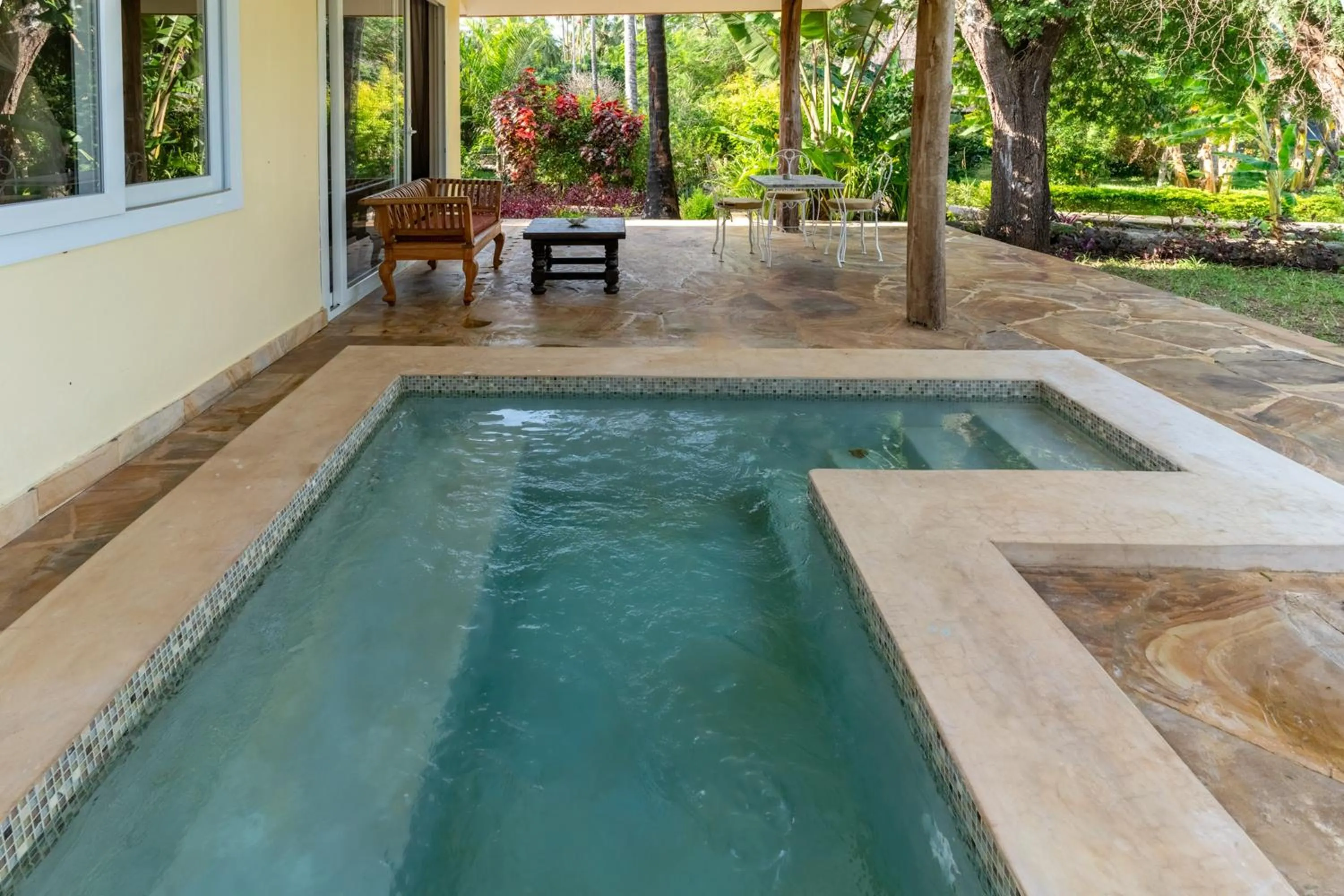 Hot Tub in Maharaja Boutique Hotel Zanzibar