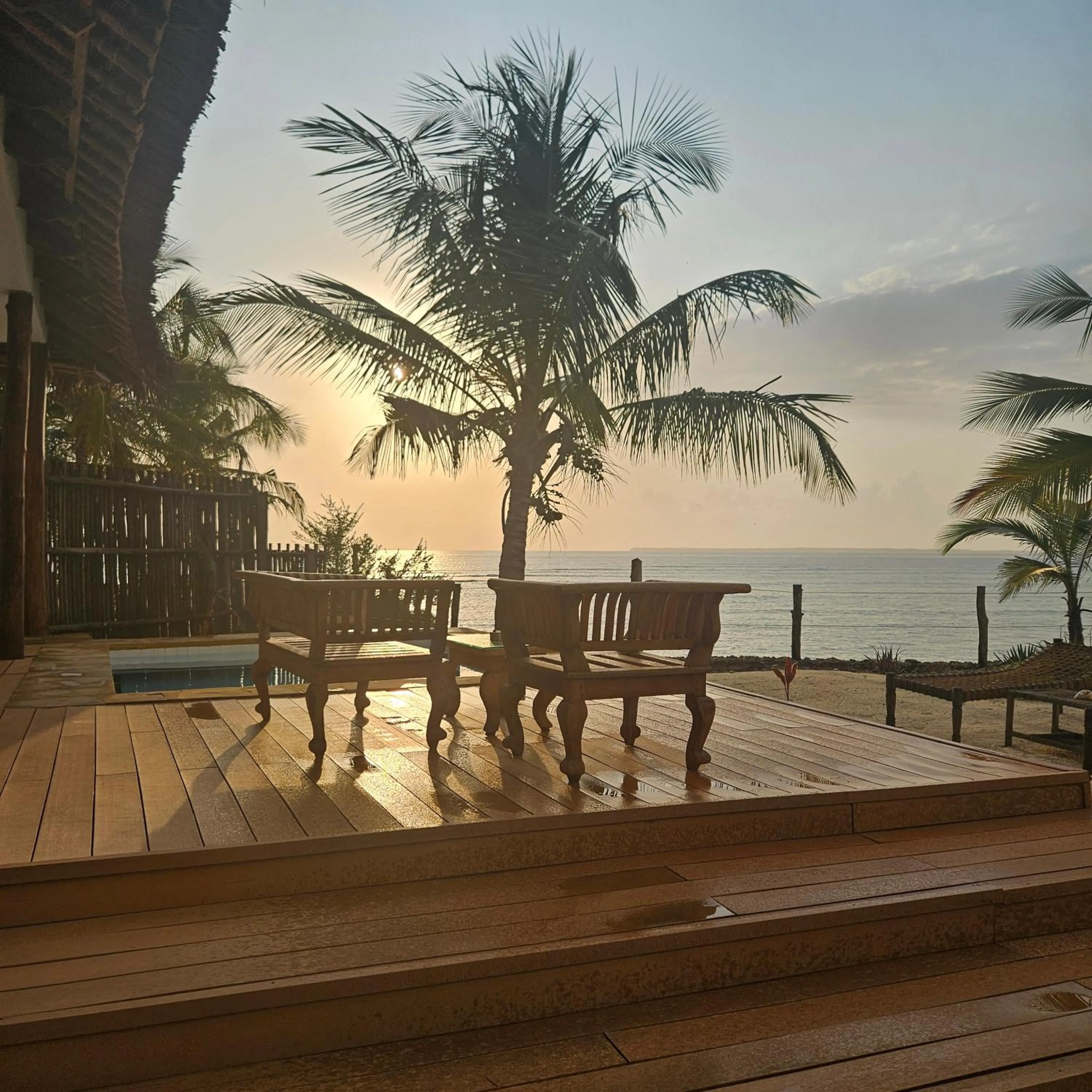 Patio in Maharaja Boutique Hotel Zanzibar