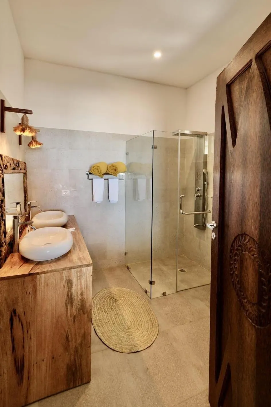 Shower in Maharaja Boutique Hotel Zanzibar