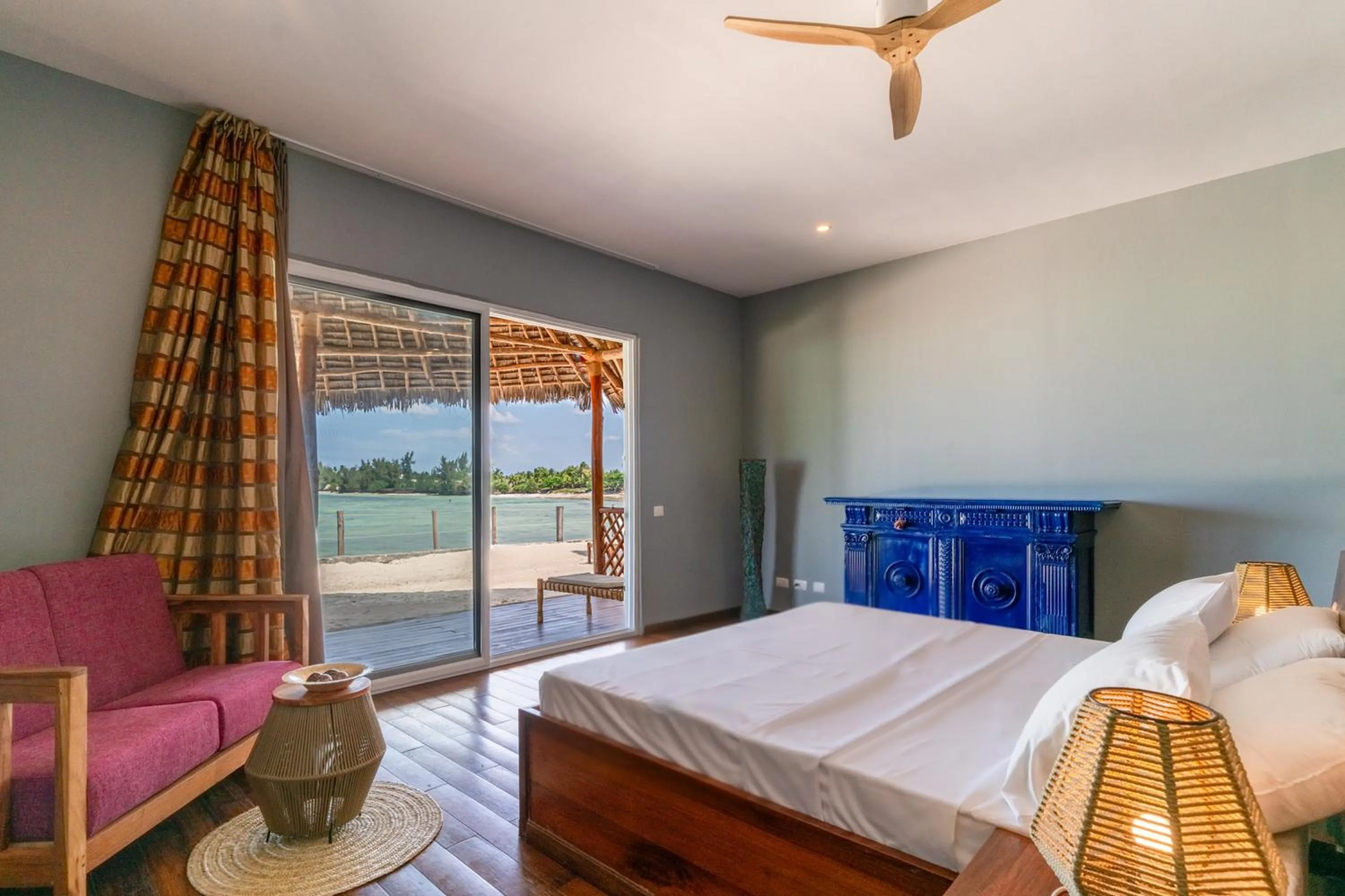 Photo of the whole room, Bed in Maharaja Boutique Hotel Zanzibar